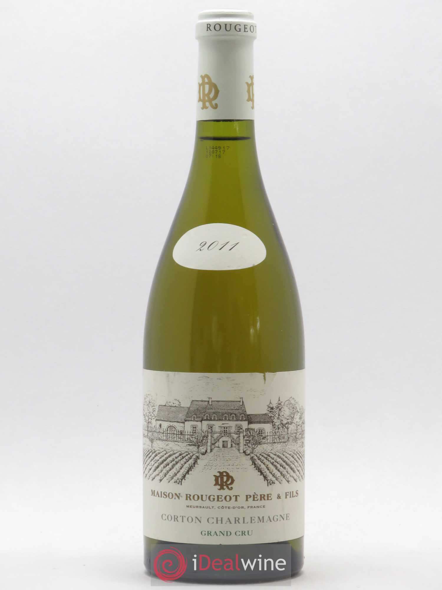 Corton-Charlemagne Grand Cru Domaine Rougeot Père et Fils 2011 - Posten von 1 Flasche - 0