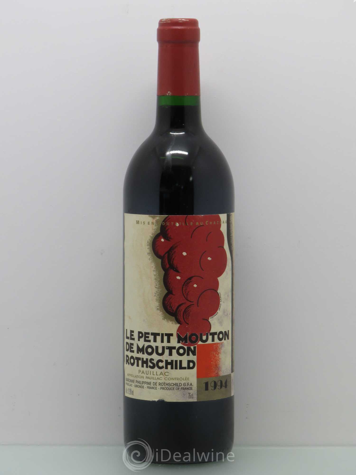 Petit Mouton Second Vin 1994 - Lot de 1 bouteille - 0