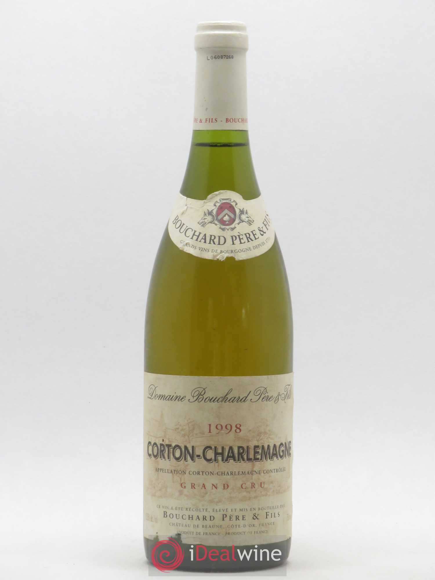 Corton-Charlemagne Grand Cru Bouchard Père & Fils 1998 - Lot de 1 bouteille - 0