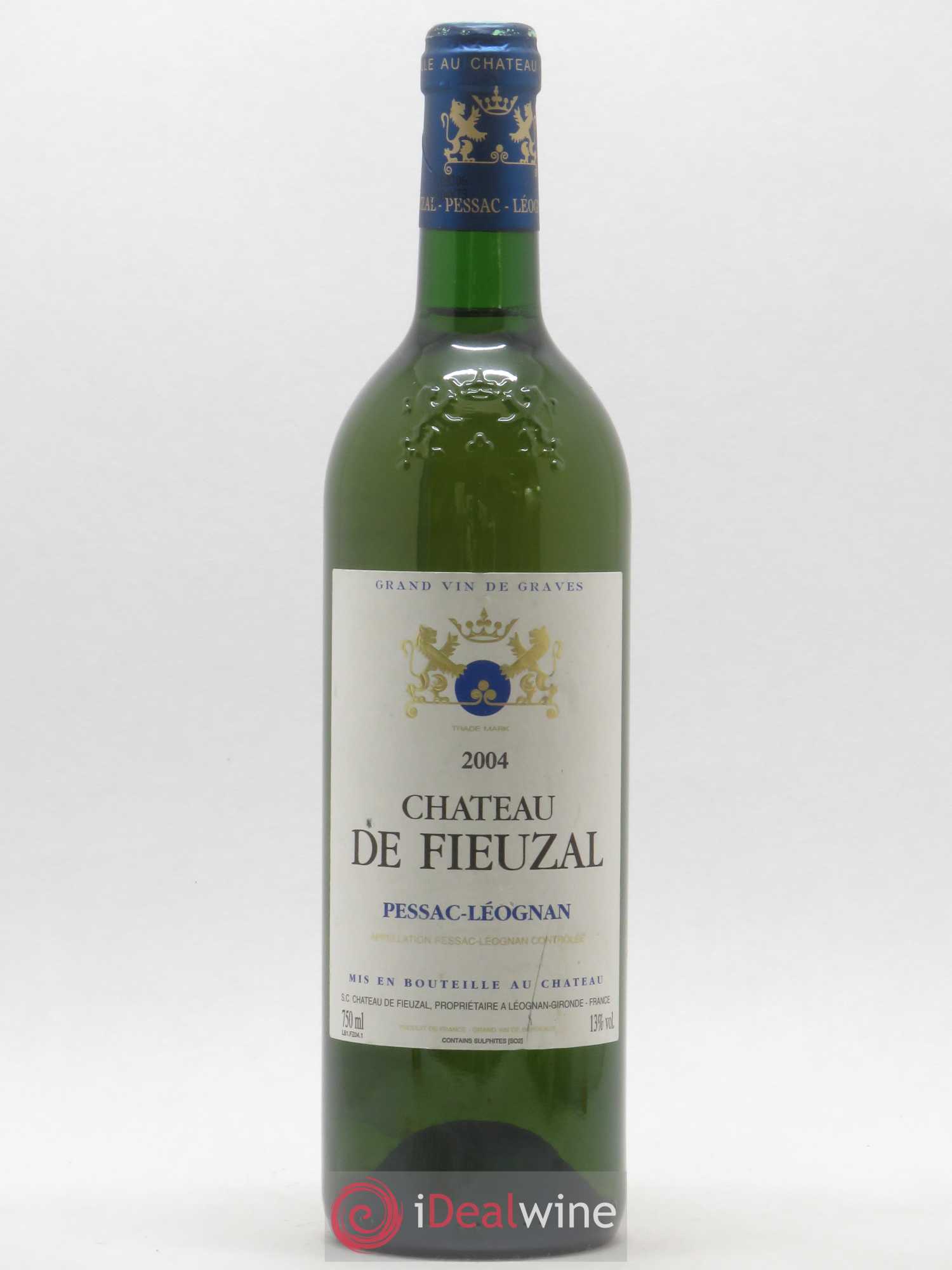 Château de Fieuzal 2004 - Lot de 1 bouteille - 0