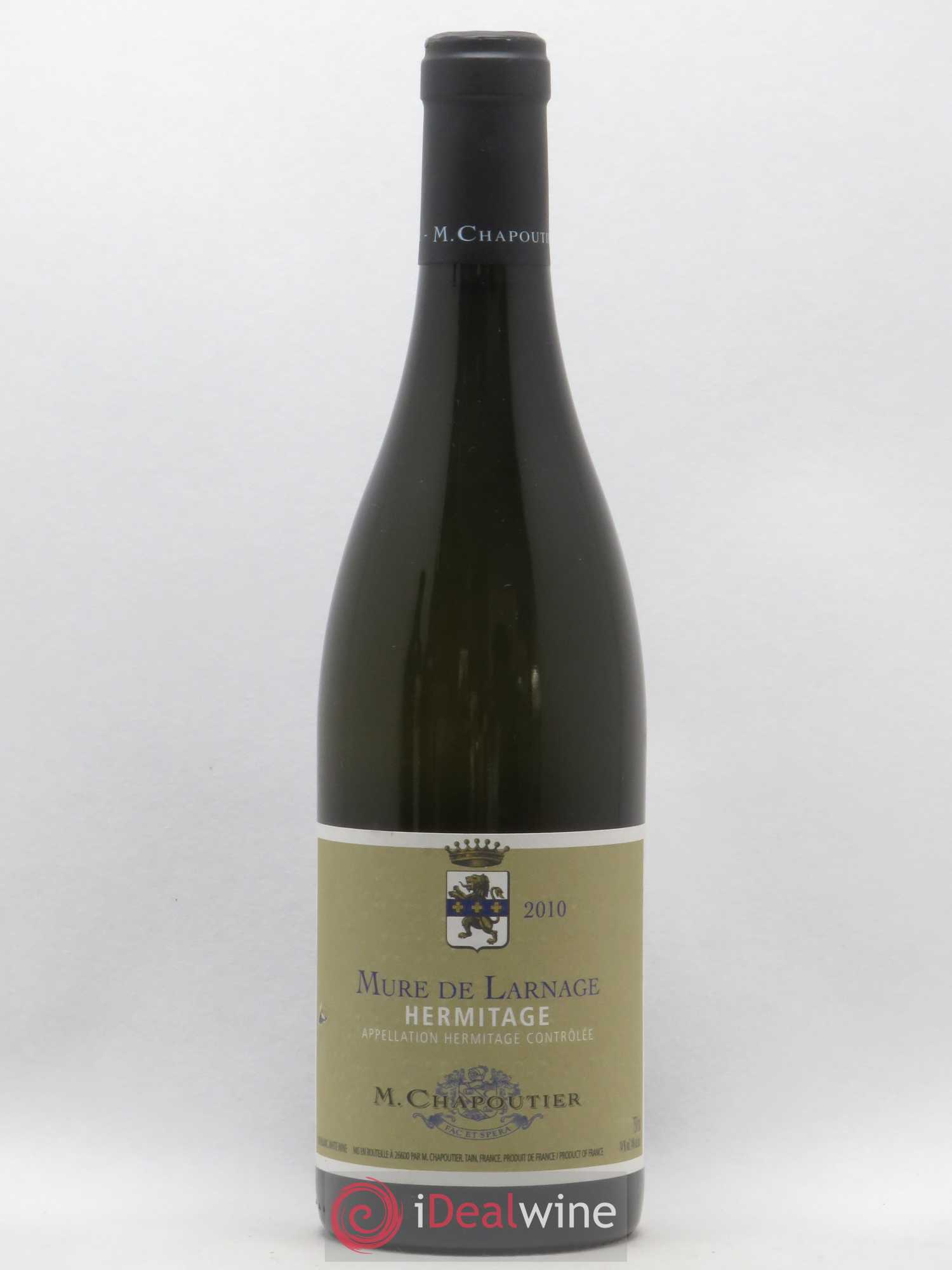 Hermitage Mûre de Larnage Chapoutier 2010 - Posten von 1 Flasche - 0