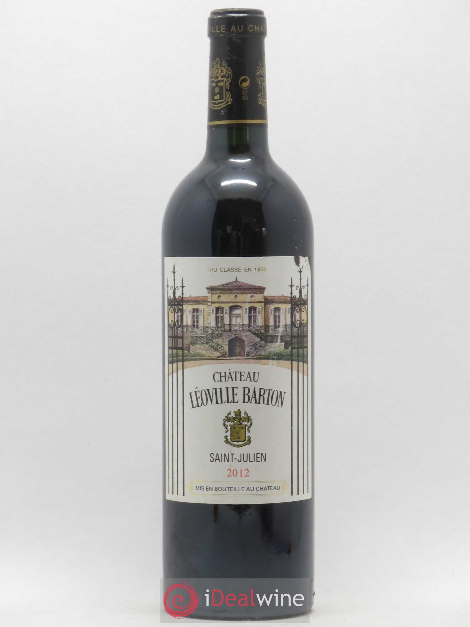 Château Léoville Barton 2ème Grand Cru Classé 2012 - Lot de 1 bouteille - 0