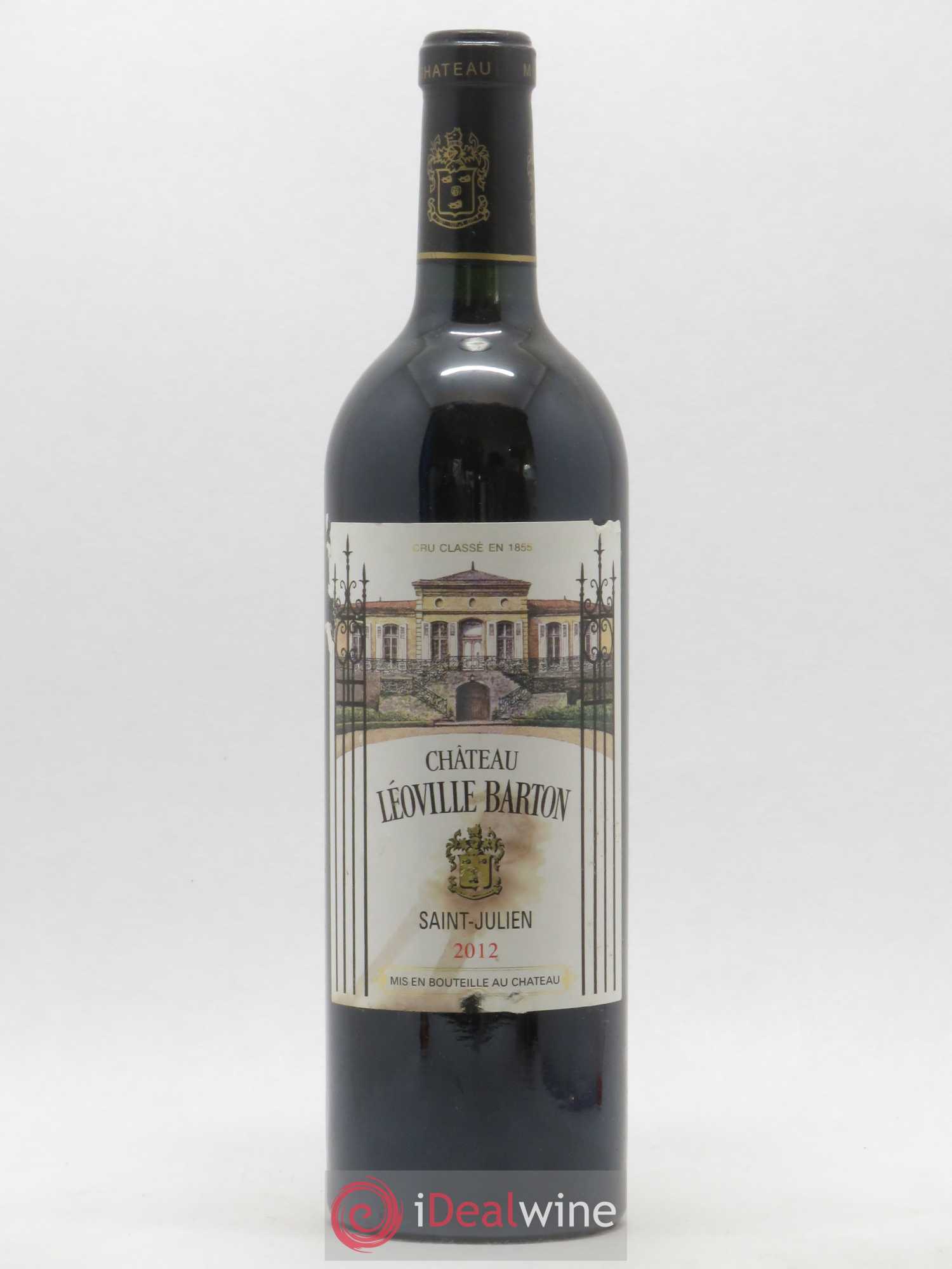Château Léoville Barton 2ème Grand Cru Classé 2012 - Lot de 1 bouteille - 0