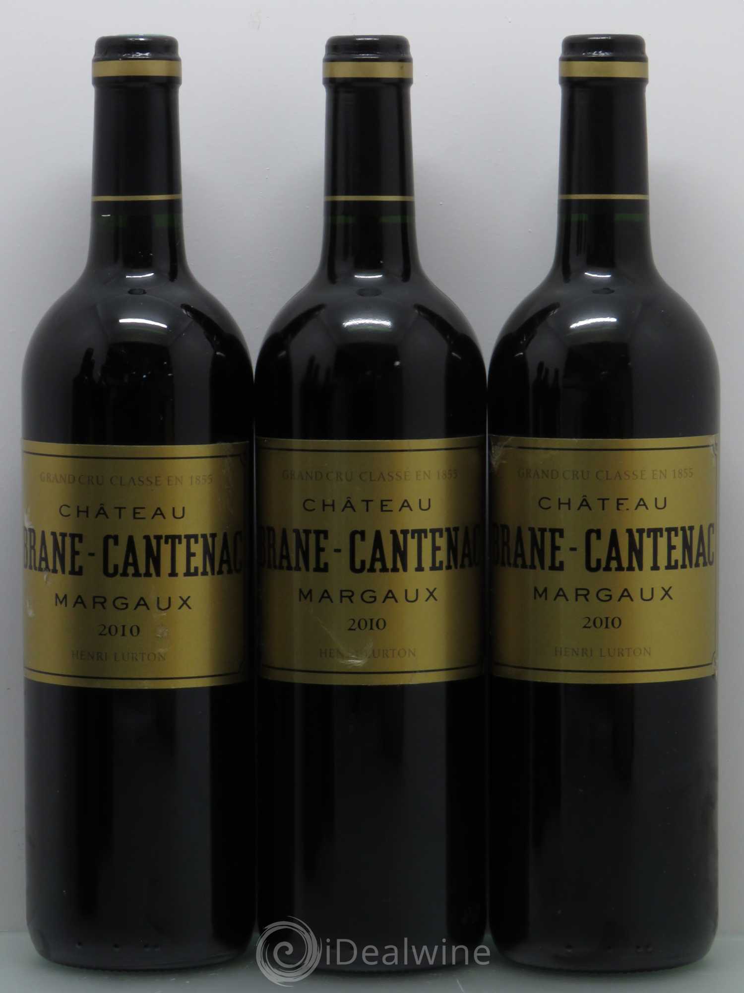Château Brane Cantenac 2ème Grand Cru Classé 2010 - Lot de 6 bouteilles - 1