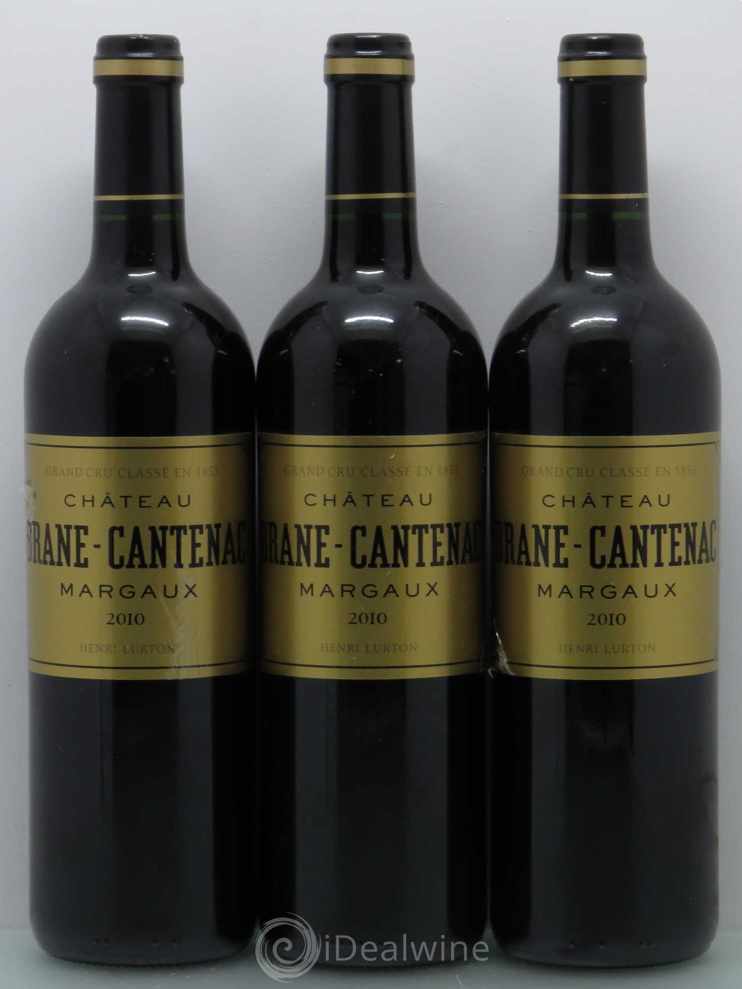 Château Brane Cantenac 2ème Grand Cru Classé 2010 - Lot de 6 bouteilles - 2