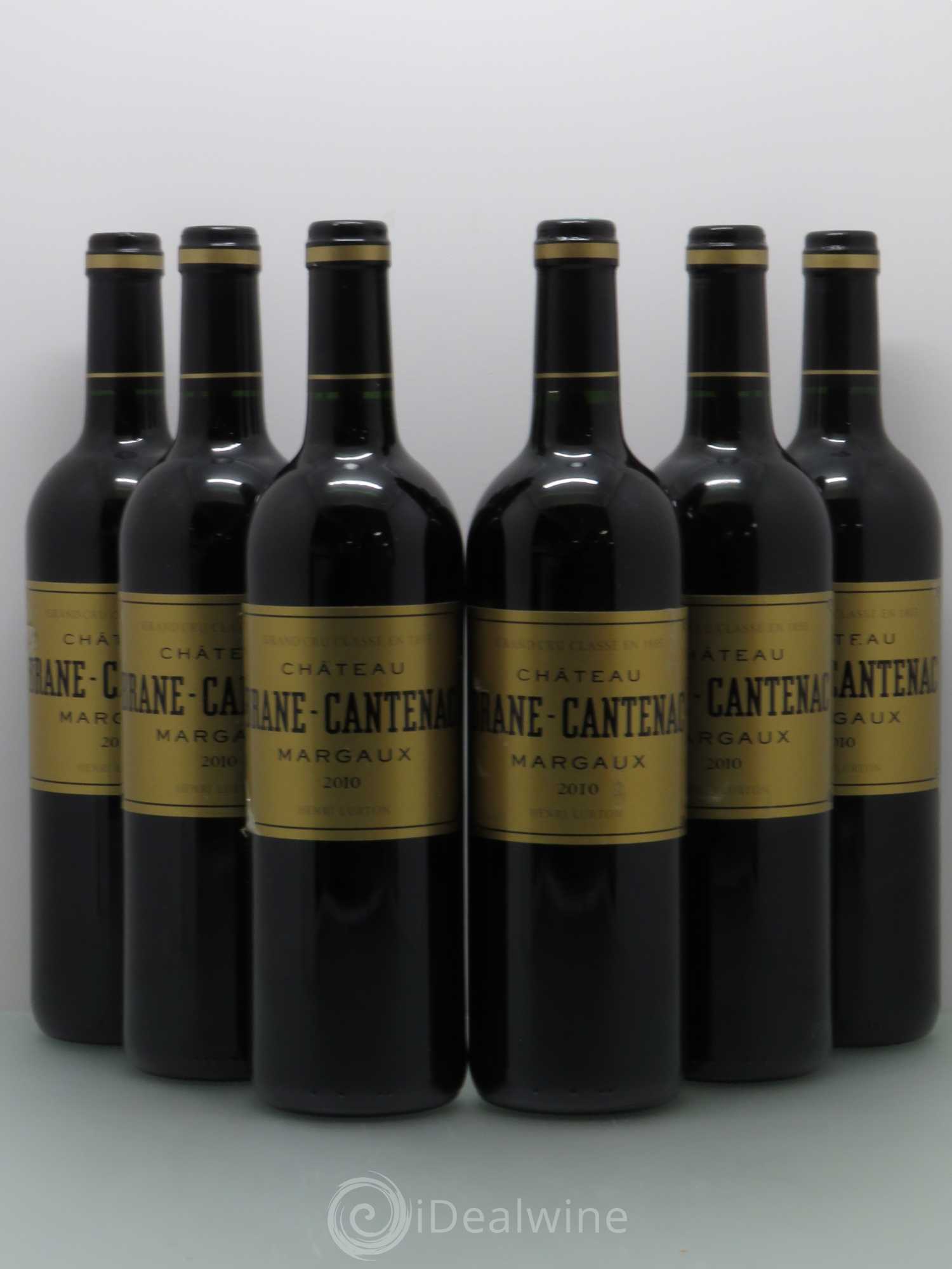 Château Brane Cantenac 2ème Grand Cru Classé 2010 - Lot de 6 bouteilles - 0