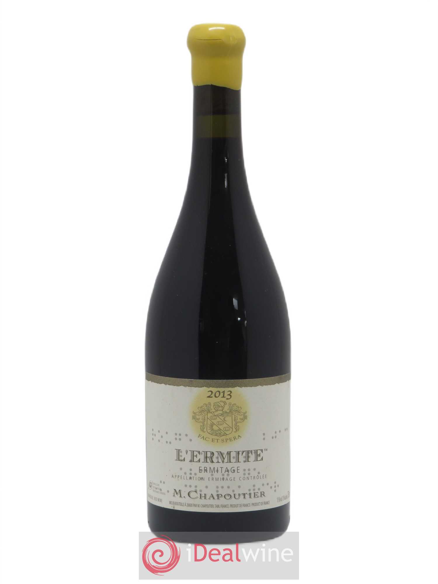 Hermitage Ermitage l'Ermite Chapoutier 2013 - Lot de 1 bouteille - 0