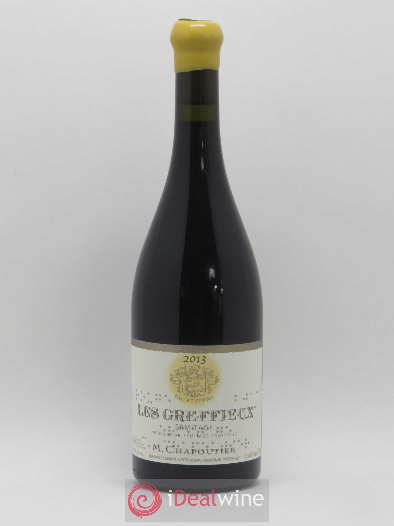 Hermitage Ermitage Les Greffieux Chapoutier 2013 - Lot de 1 bouteille - 0