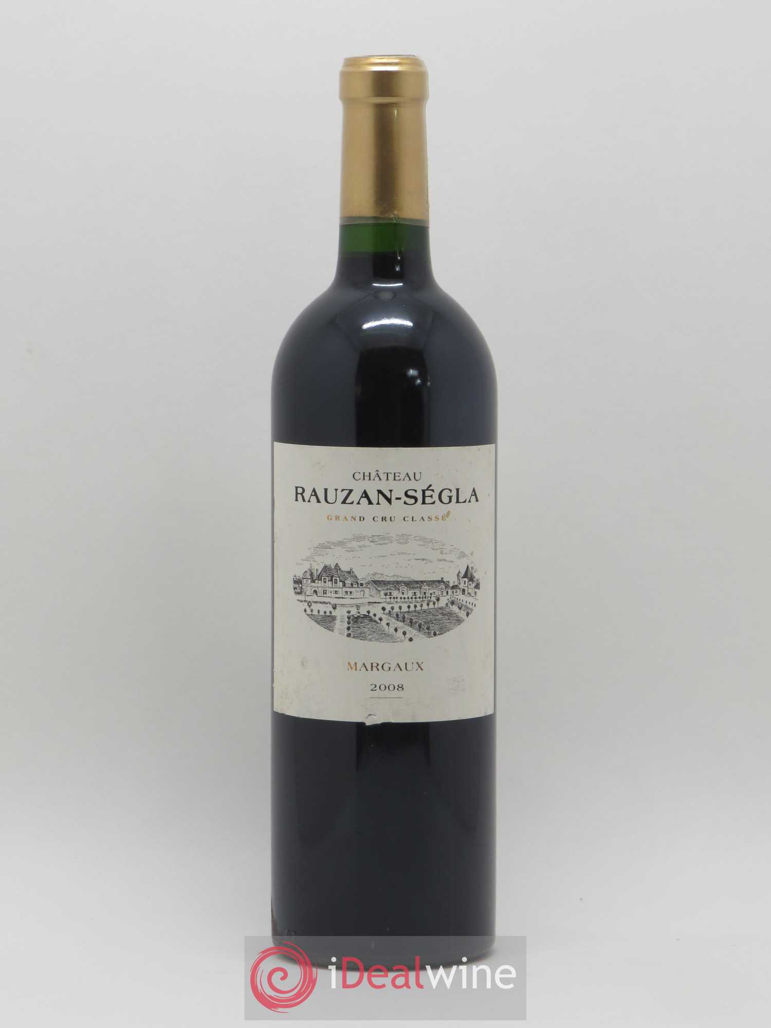 Château Rauzan Ségla Grand Cru Classé 2008 - Lot de 1 bouteille - 0