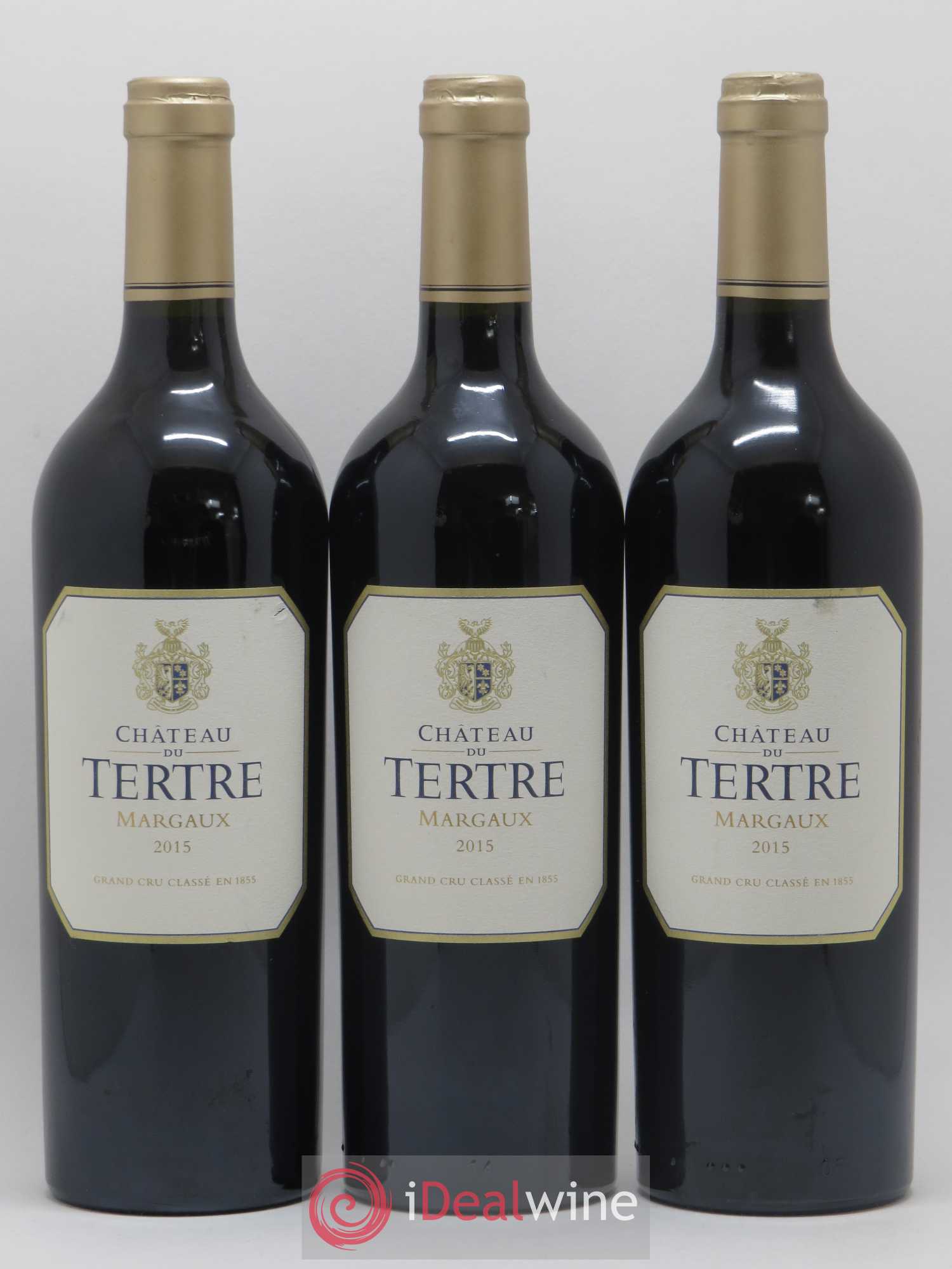 Château du Tertre 5ème Grand Cru Classé 2015 - Lot de 3 bouteilles - 0