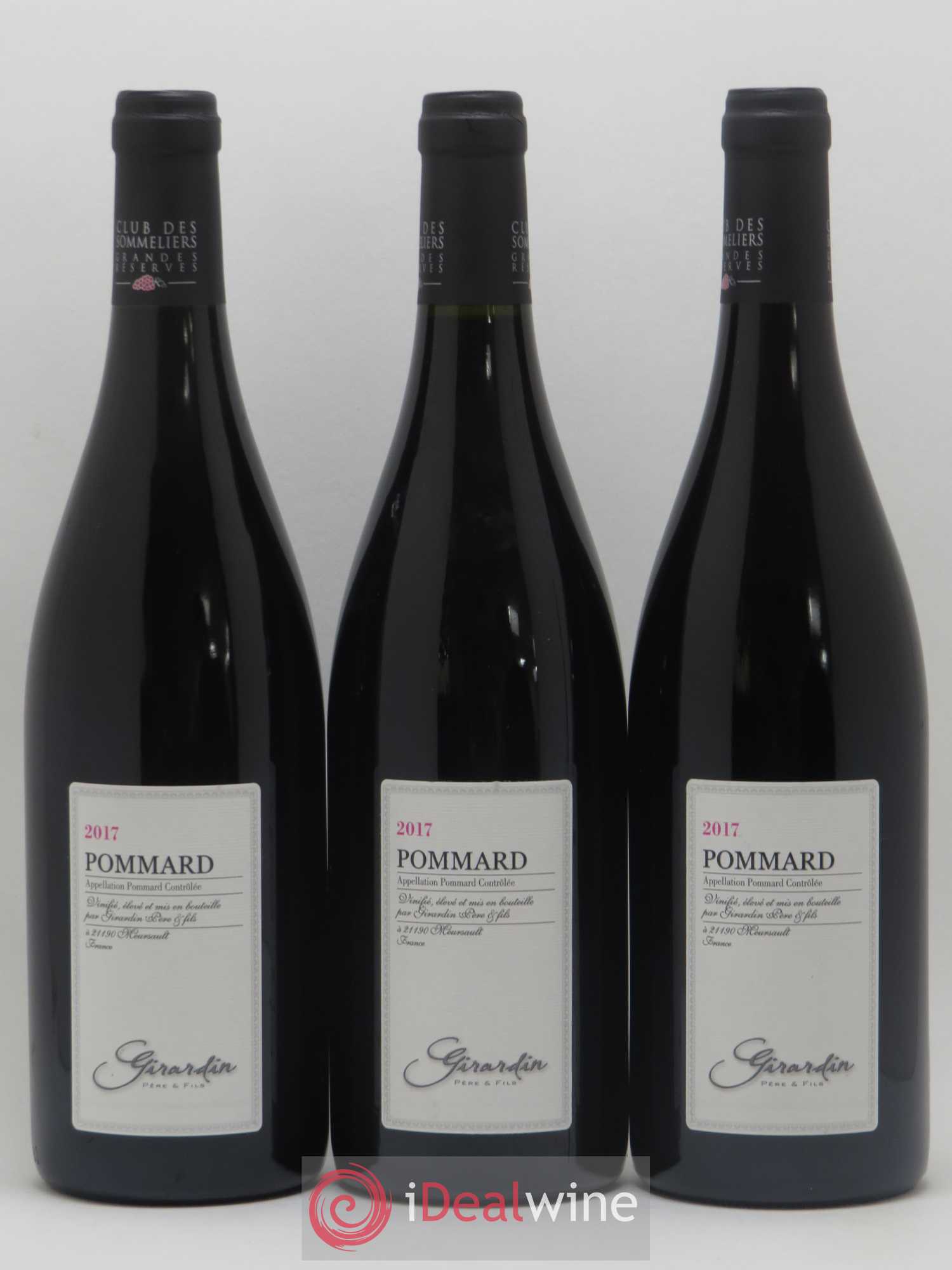 Pommard par Girardin père et fils (sans prix de réserve) 2017 - Posten von 3 Flaschen - 0