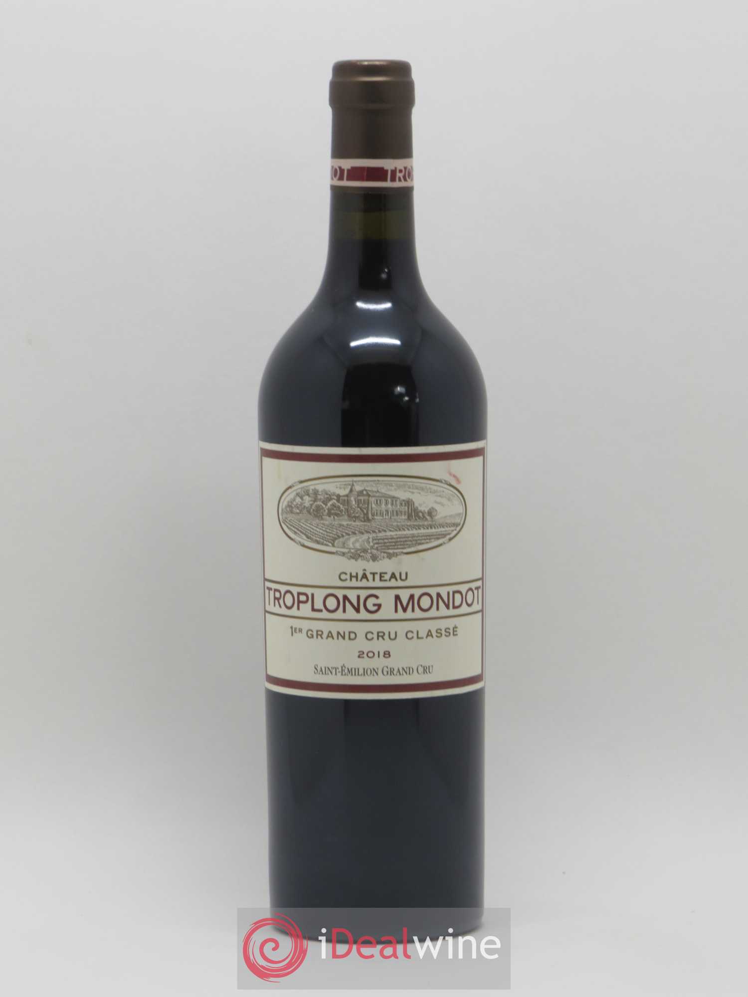 Château Troplong Mondot 1er Grand Cru Classé B 2018 - Lot de 1 bouteille - 0