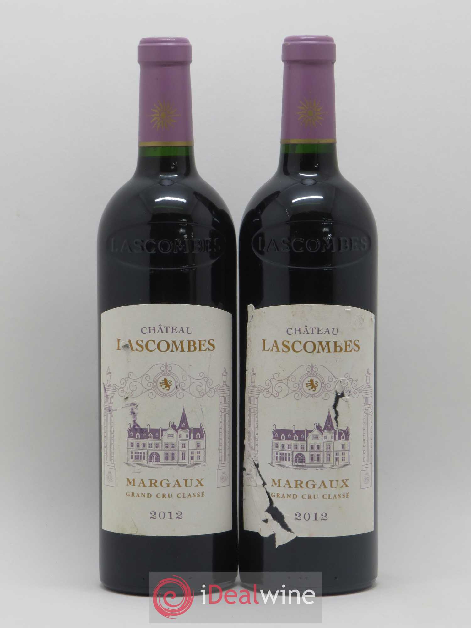 Château Lascombes 2ème Grand Cru Classé 2012 - Lot de 2 bouteilles - 0