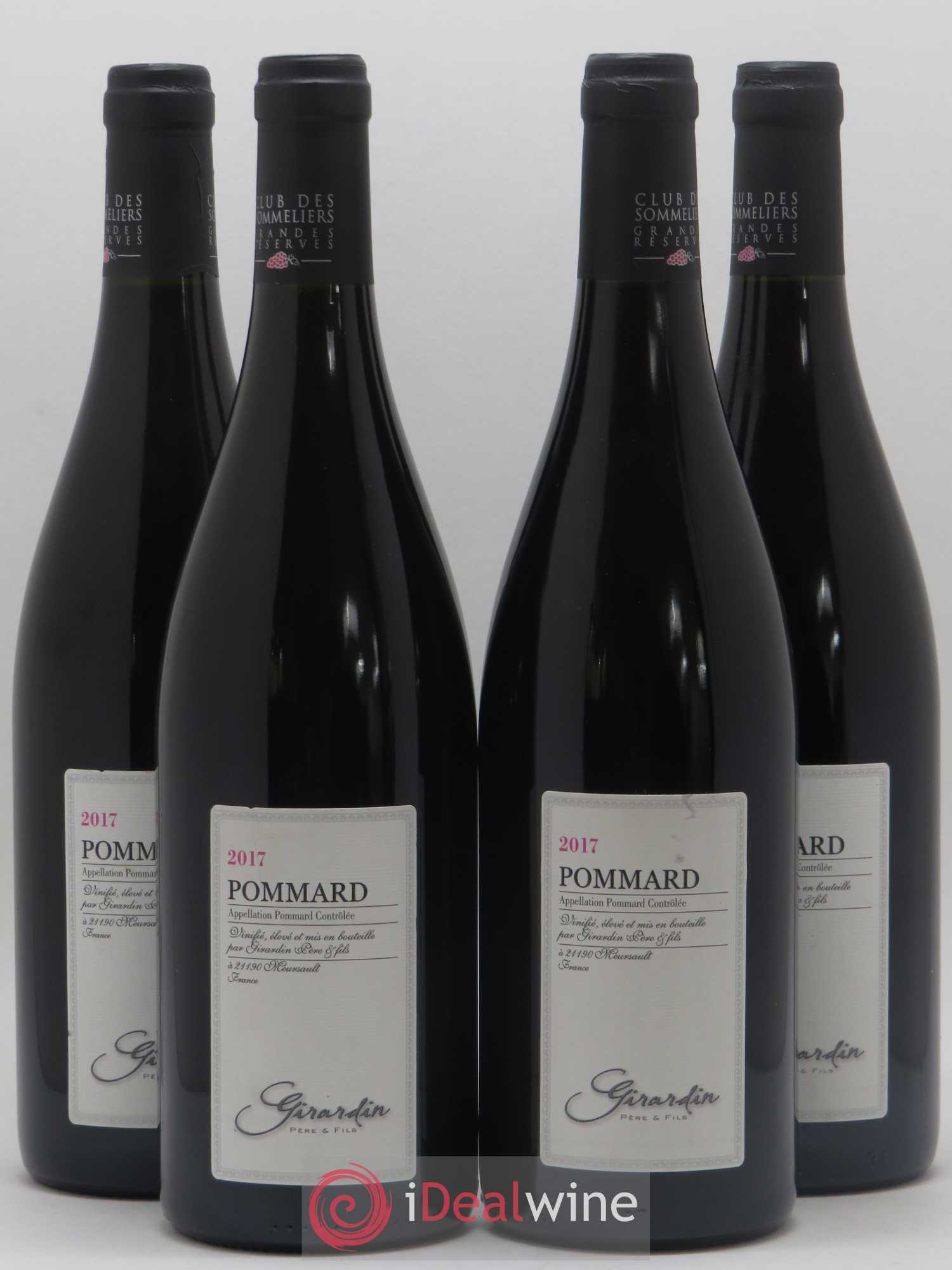 Pommard par Girardin père et fils (sans prix de réserve) 2017 - Posten von 4 Flaschen - 0