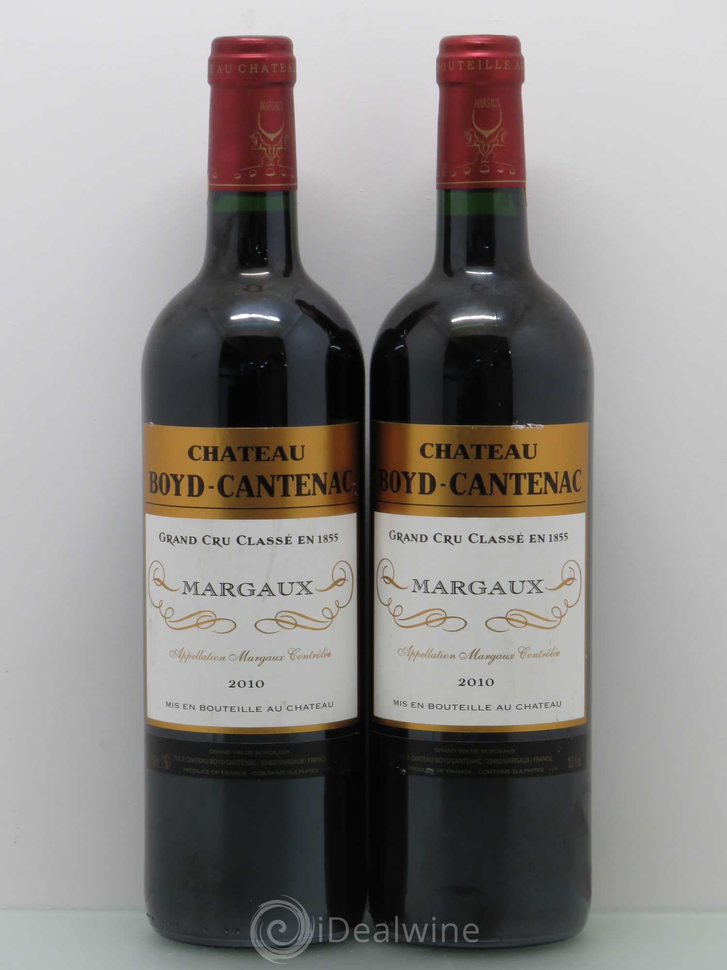 Château Boyd Cantenac 3ème Grand Cru Classé 2010 - Lot de 2 bouteilles - 0