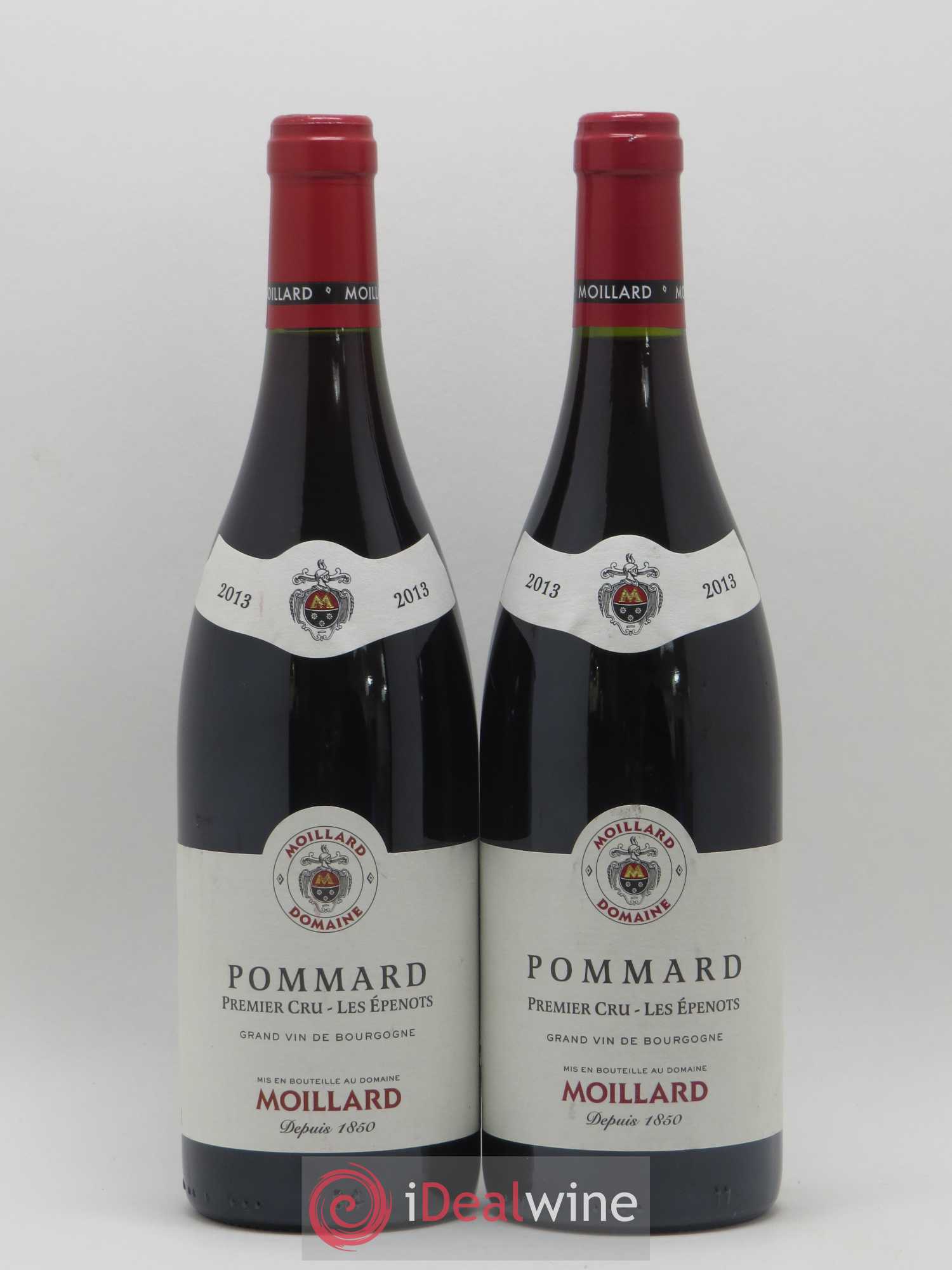 Pommard 1er Cru Les Epenots Domaine Moillard 2013 - Posten von 2 Flaschen - 0