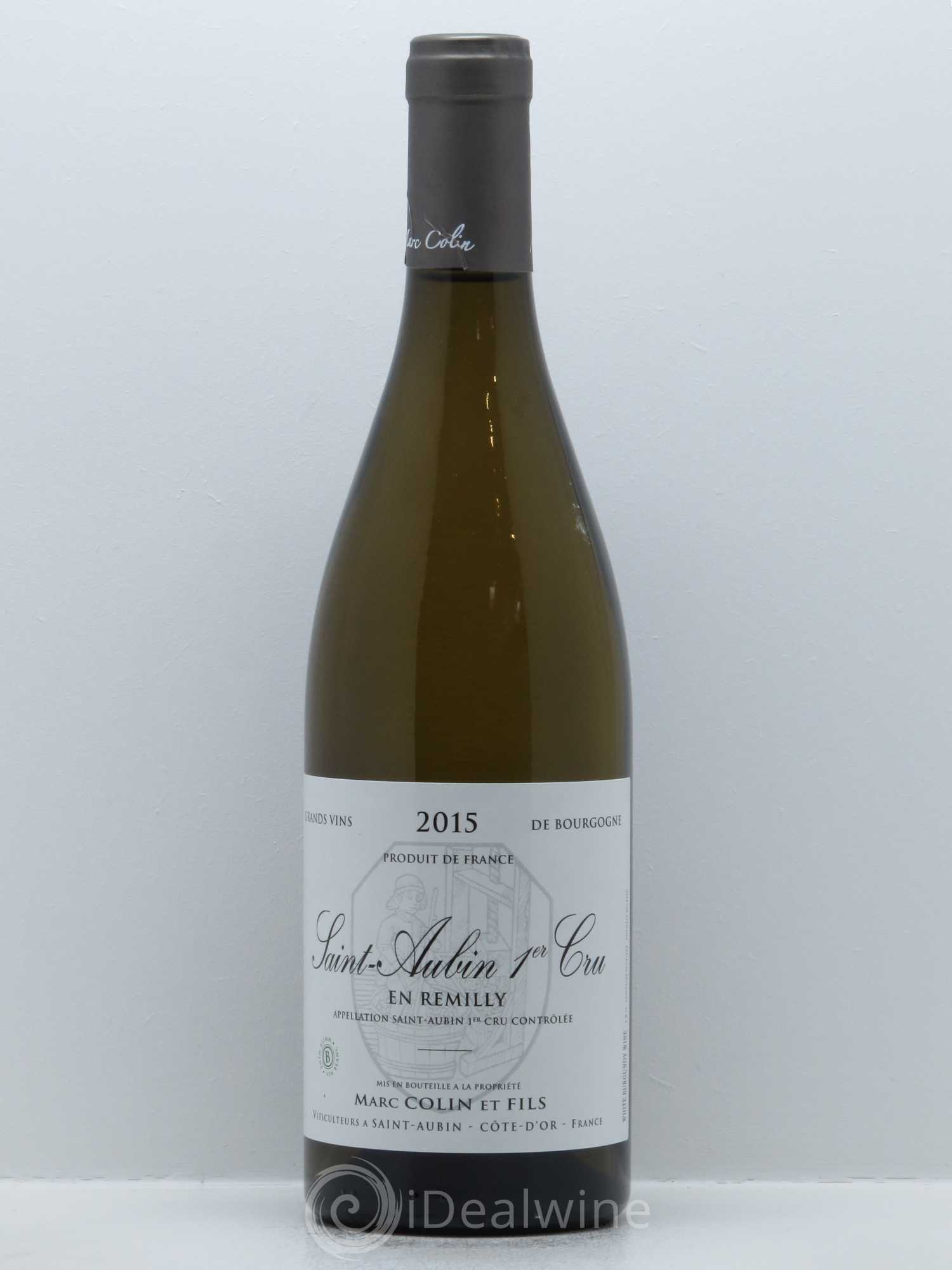 Saint-Aubin 1er Cru En Rémilly Marc Colin & Fils 2015 - Lot de 1 bouteille - 0