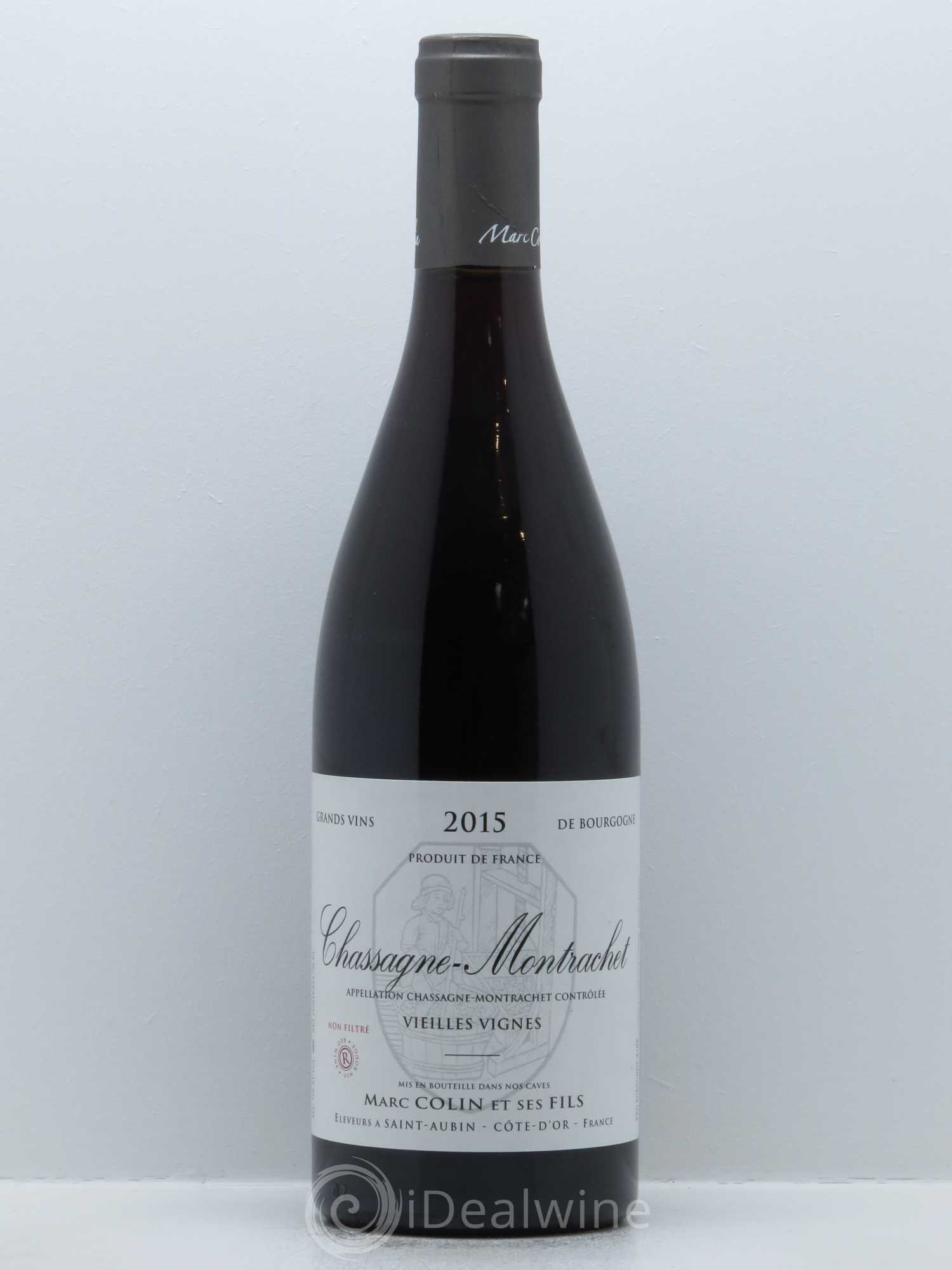Chassagne-Montrachet Vieilles Vignes Marc Colin & Fils 2015 - Lot de 1 bouteille - 0