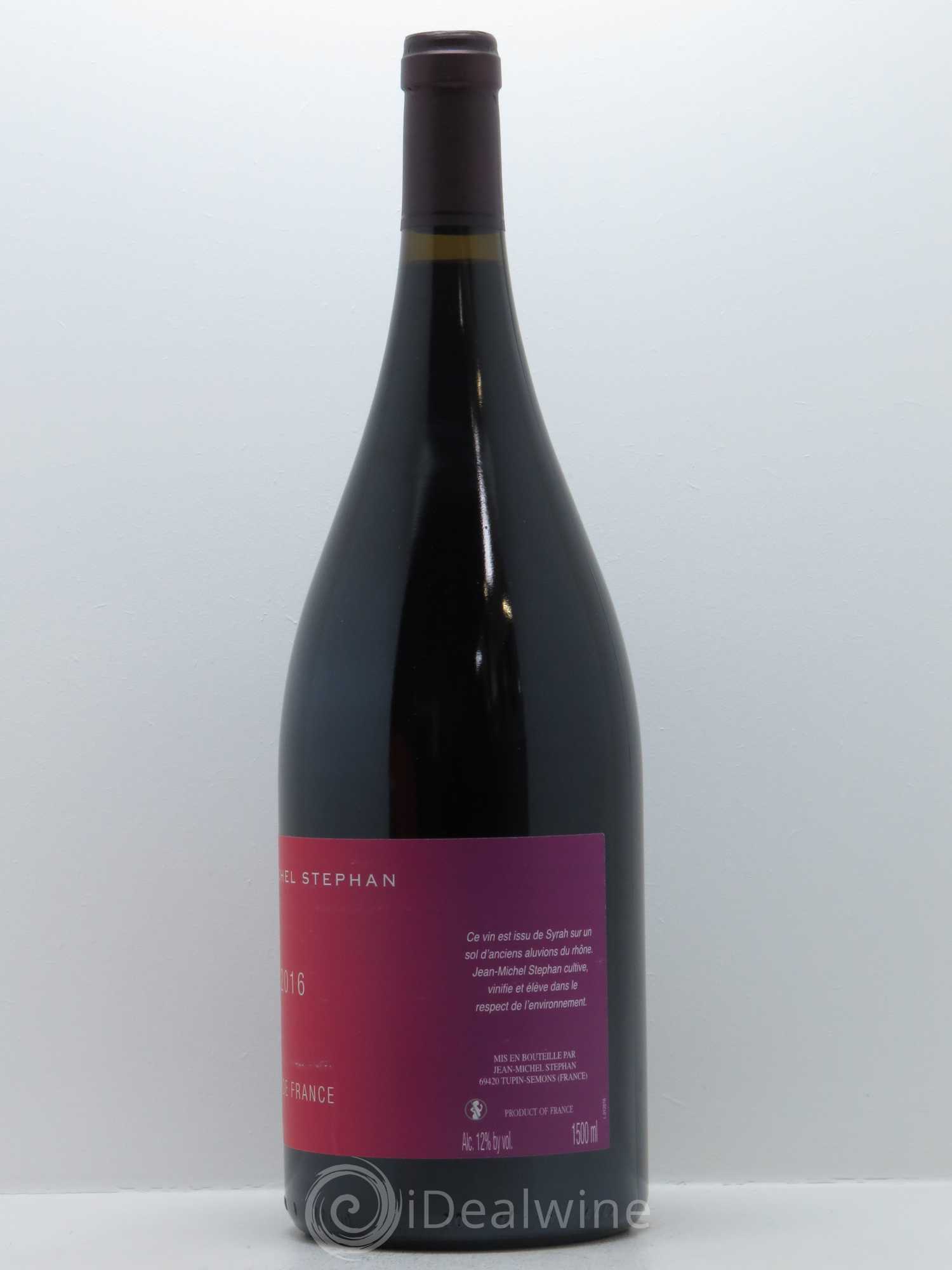 Vin de France Syrah Jean-Michel Stephan 2016 - Lot de 1 magnum - 1