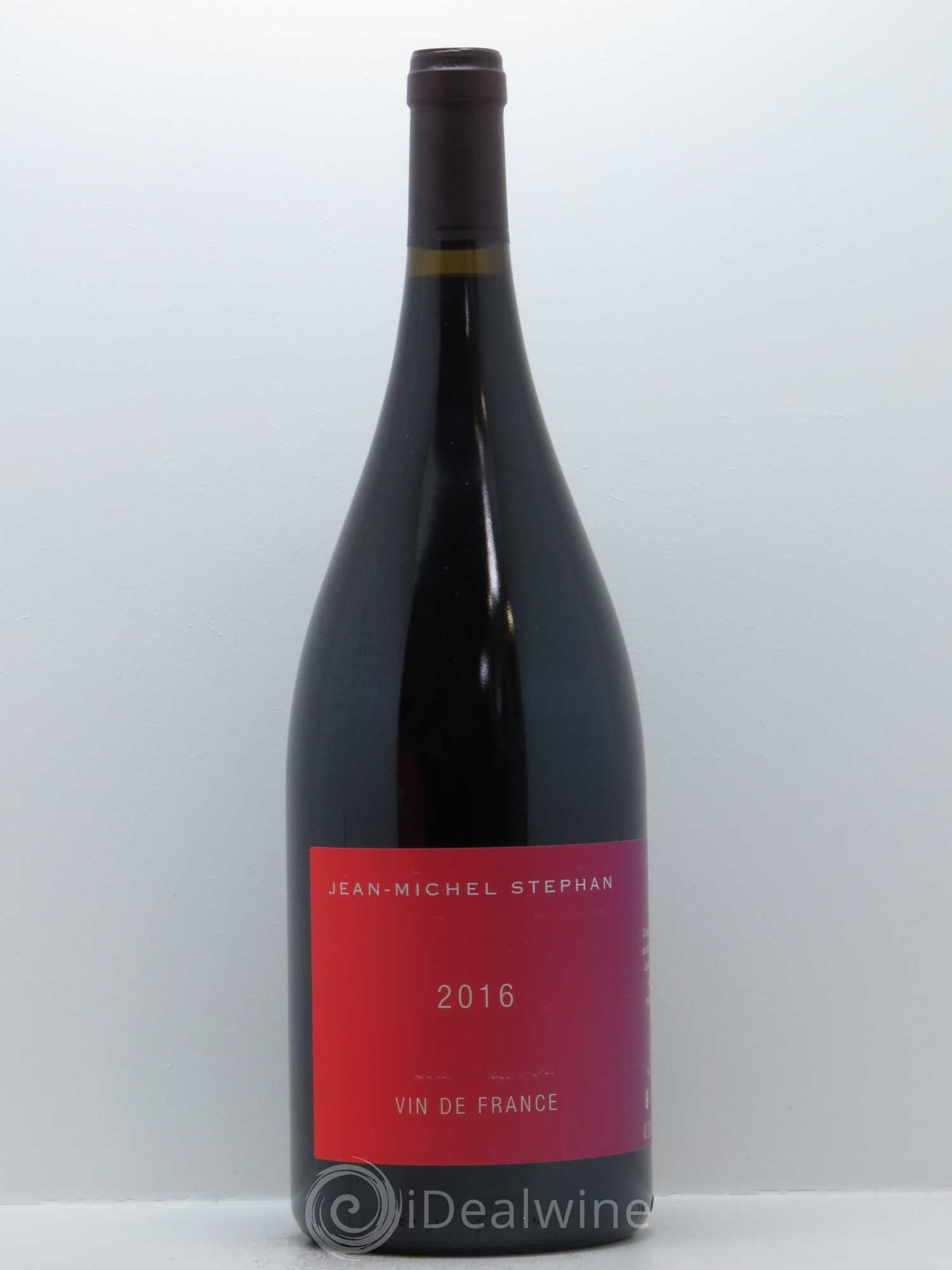 Vin de France Syrah Jean-Michel Stephan 2016 - Lot de 1 magnum - 0