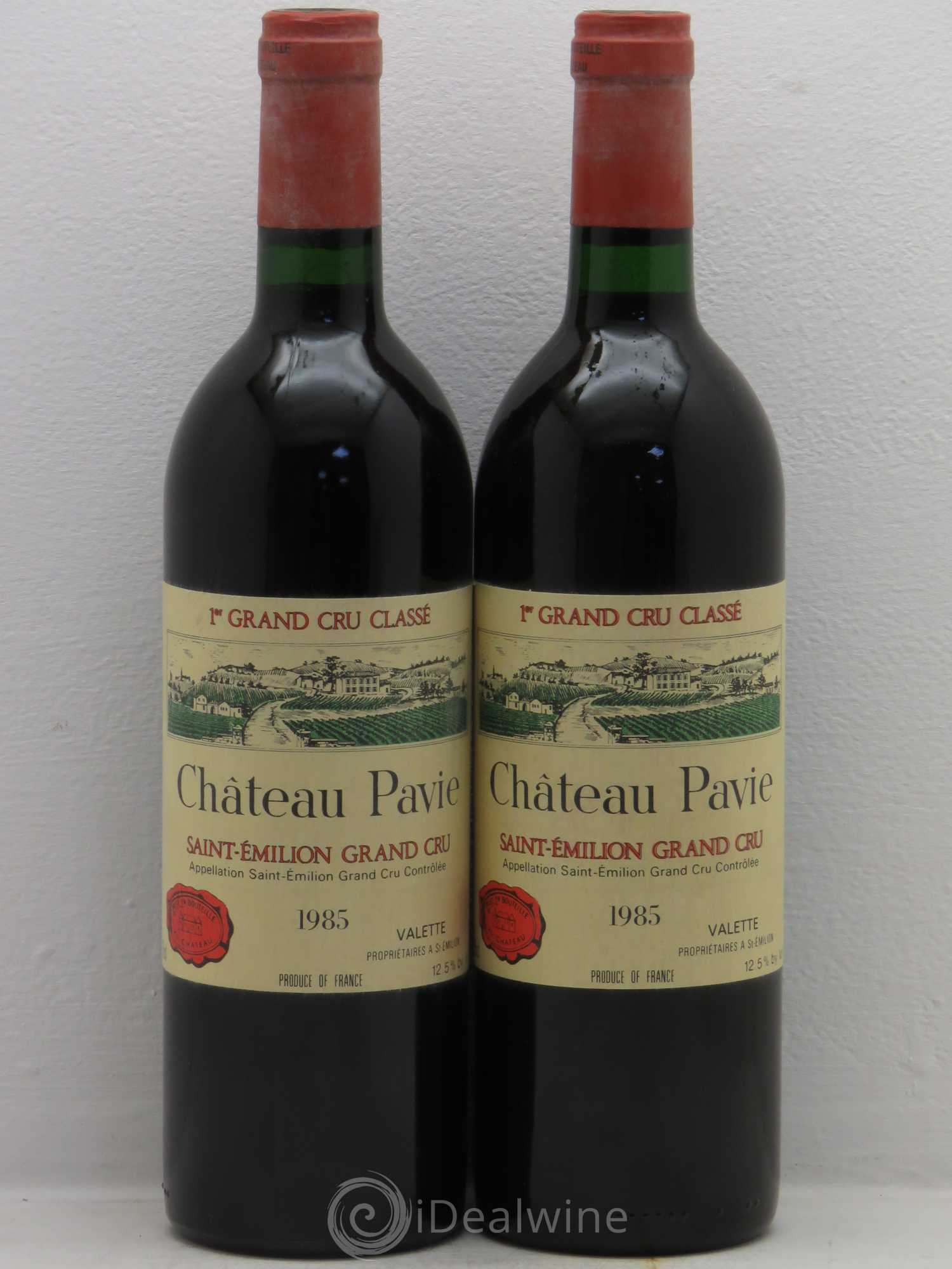 Château Pavie 1er Grand Cru Classé A 1985 - Lot de 2 bouteilles - 0