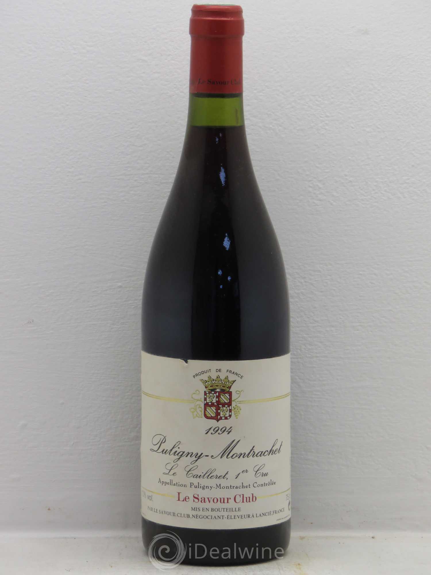 Bourgogne Puligny montrachet 1er cru Le Cailleret Savour Club 1994 - Posten von 6 Flaschen - 0
