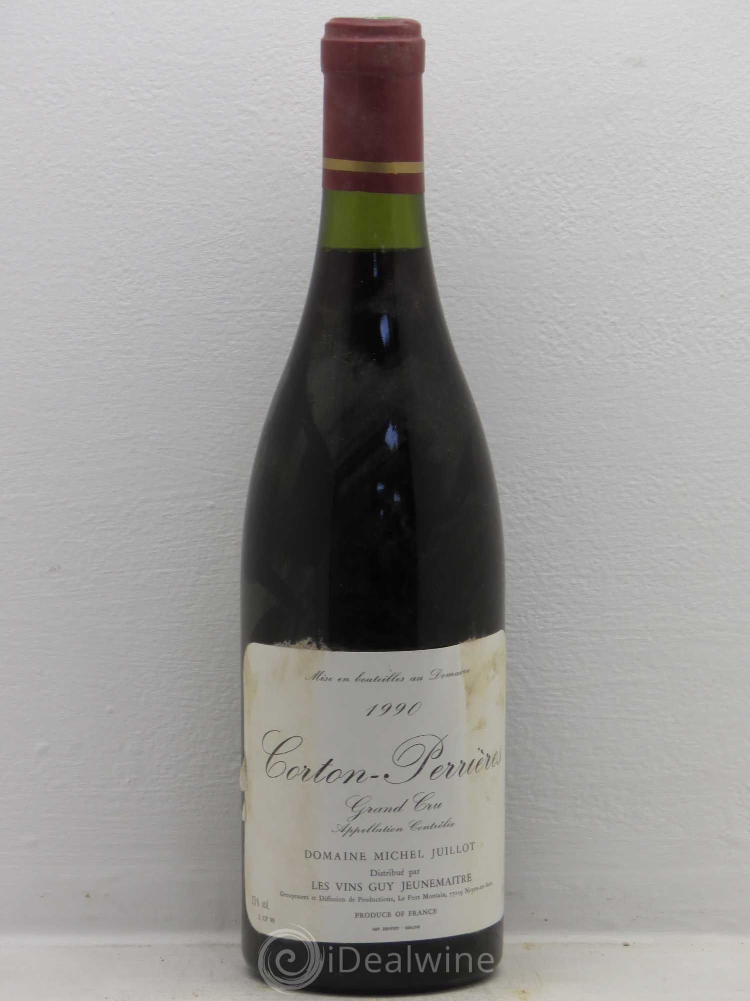 Corton Grand Cru 1990 - Lot de 6 bouteilles - 0