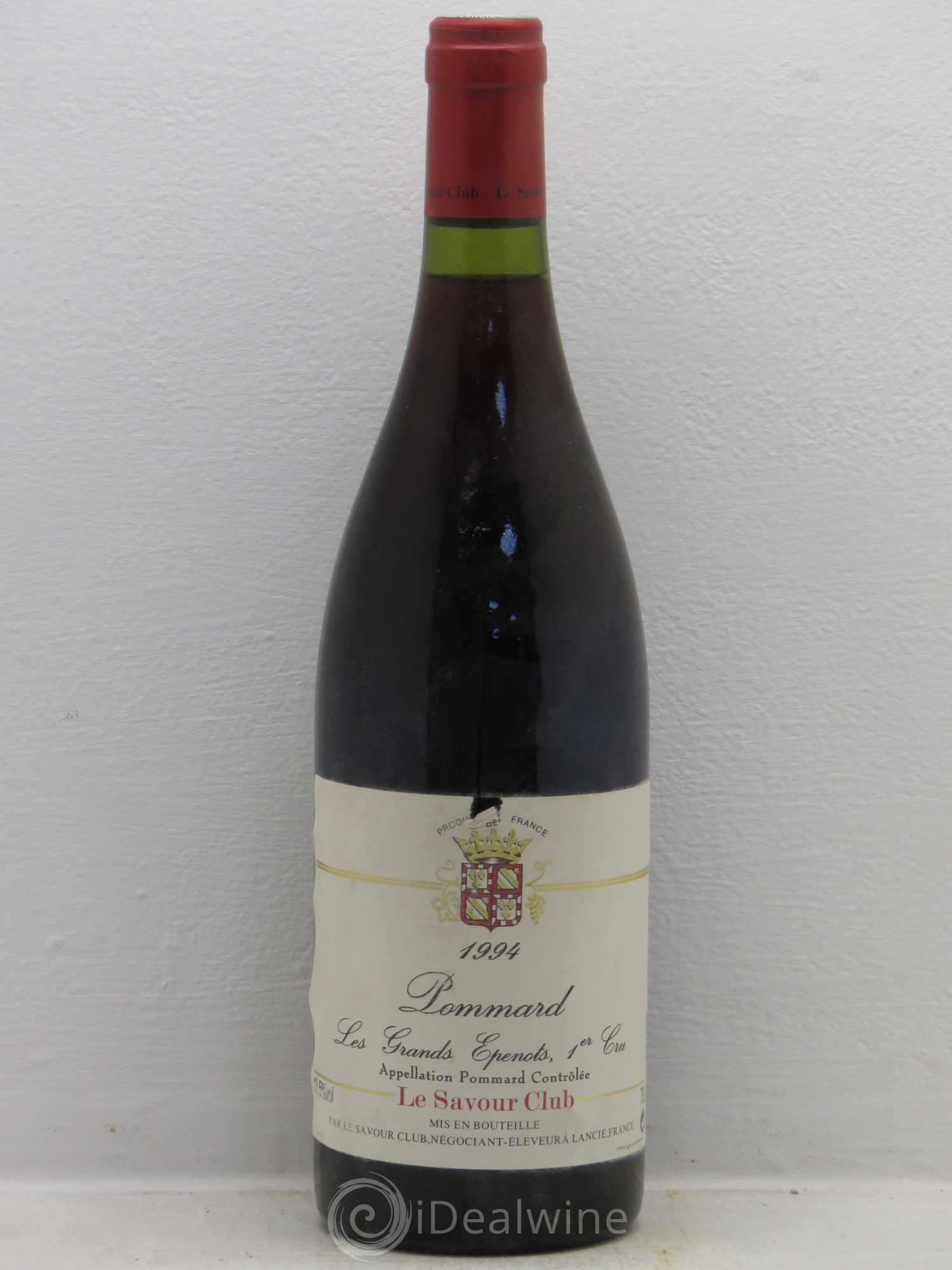 Pommard 1er Cru Savour Club 1994 - Lot de 6 bouteilles - 0