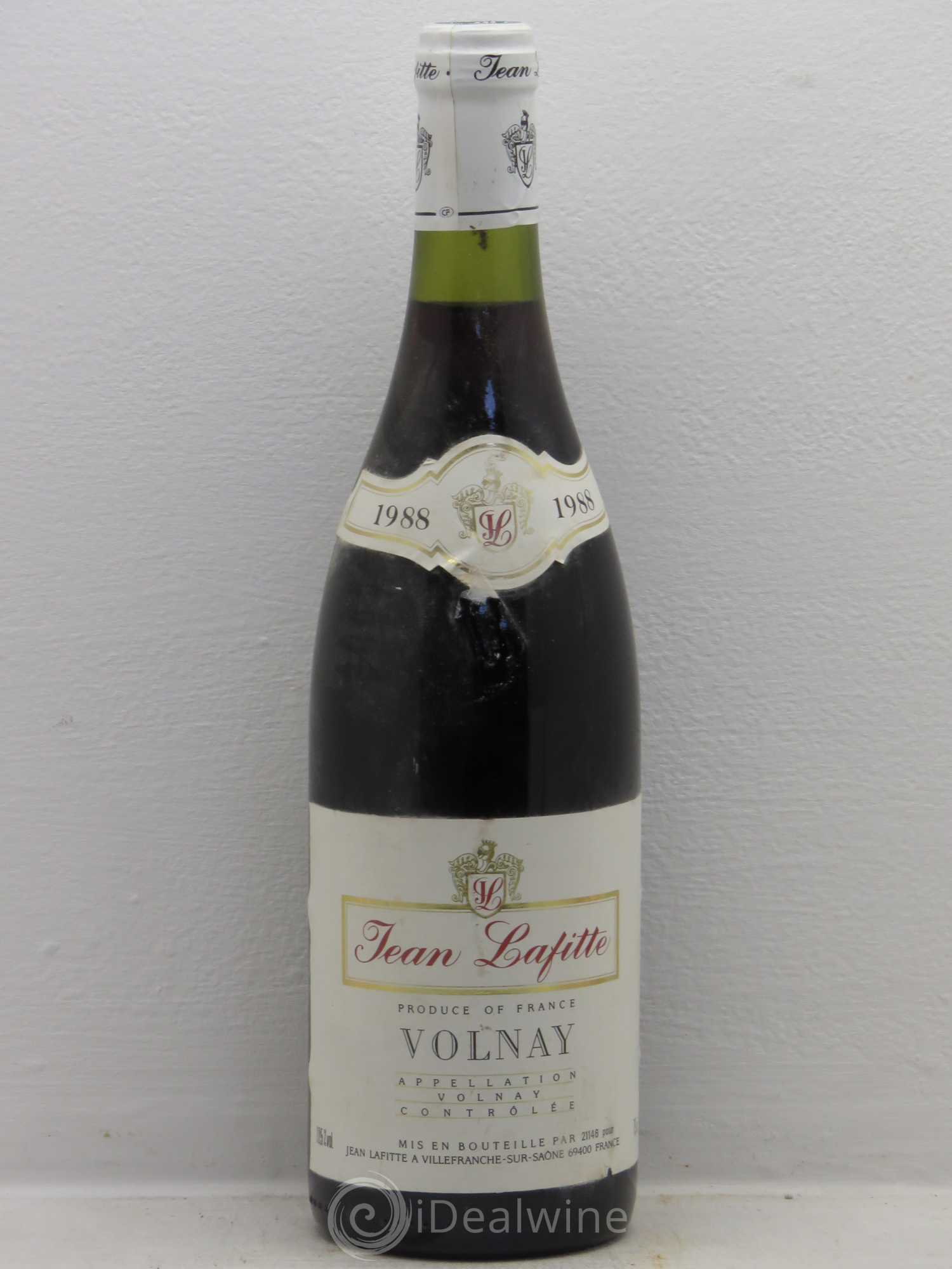 Volnay Jean Lafitte 1988 - Posten von 1 Flasche - 0