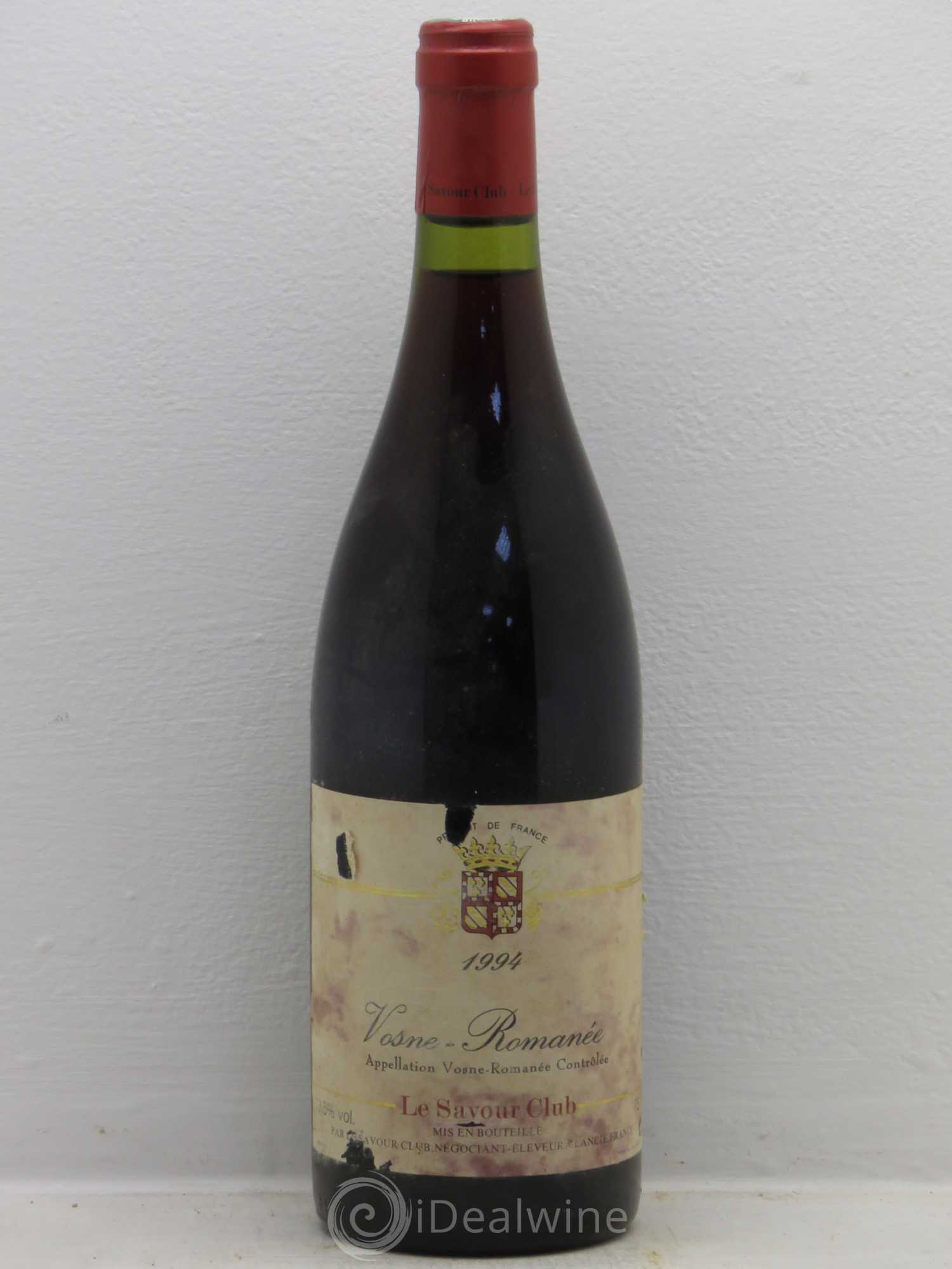 Vosne-Romanée Savour club 1994 - Posten von 1 Flasche - 0