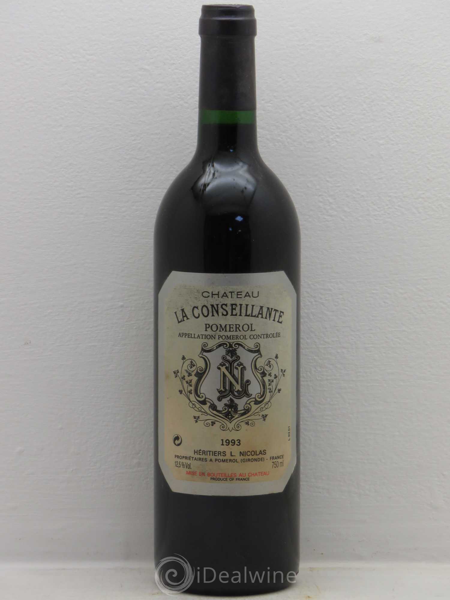 Château la Conseillante 1993 - Lot de 6 bouteilles - 0