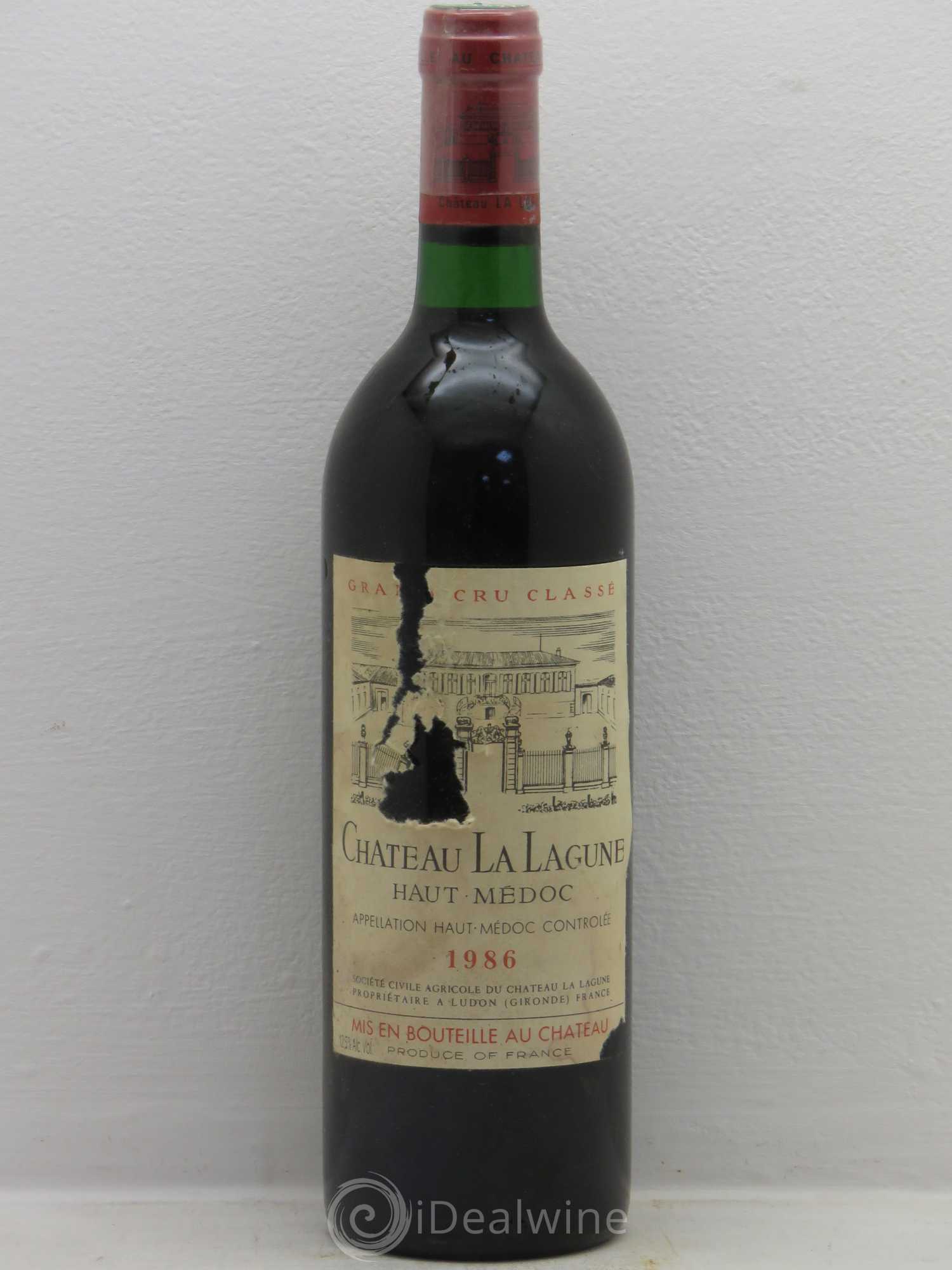 Château la Lagune 3ème Grand Cru Classé 1986 - Lot de 6 bouteilles - 0