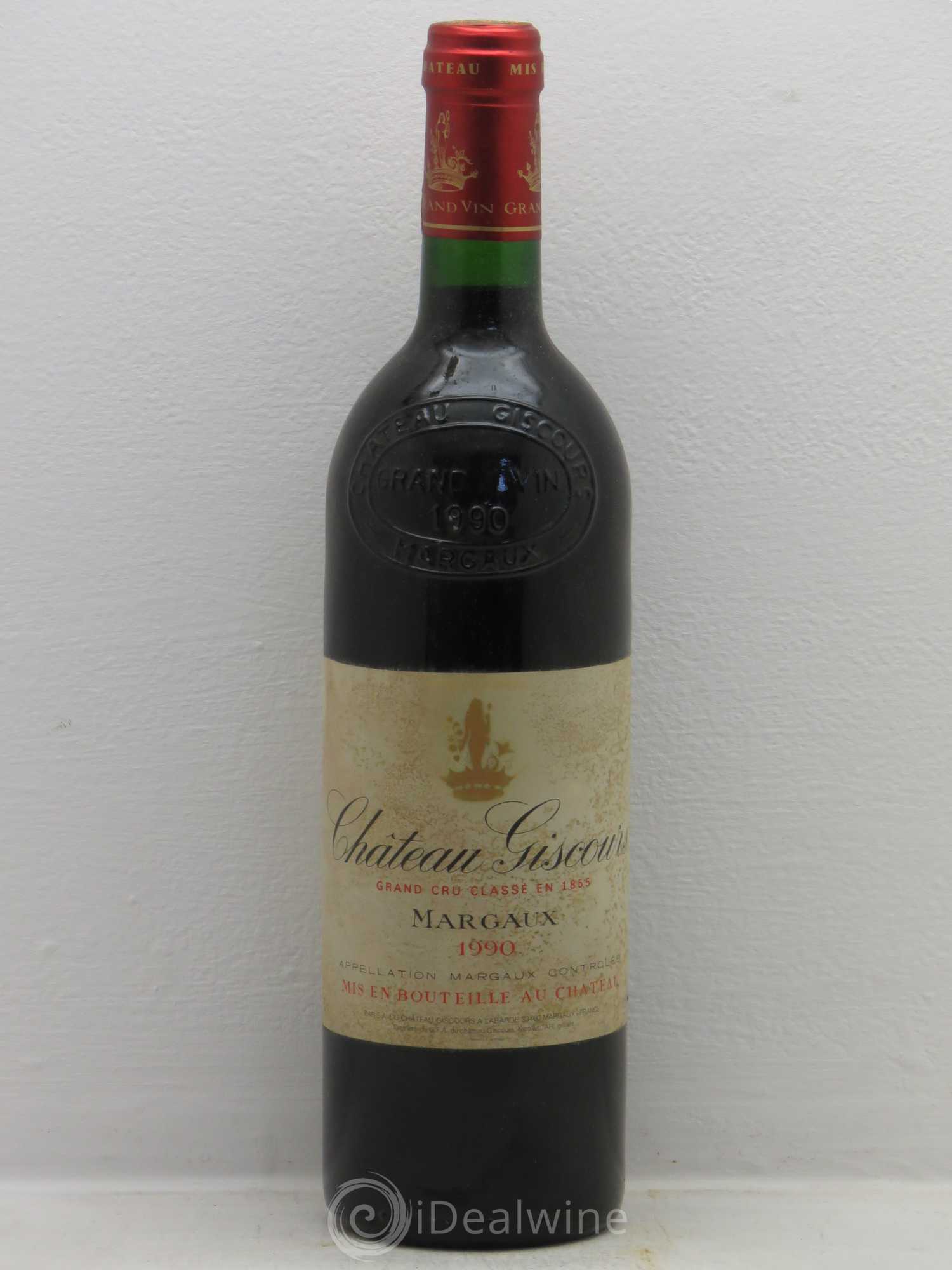 Château Giscours 3ème Grand Cru Classé 1990 - Lot de 1 bouteille - 0