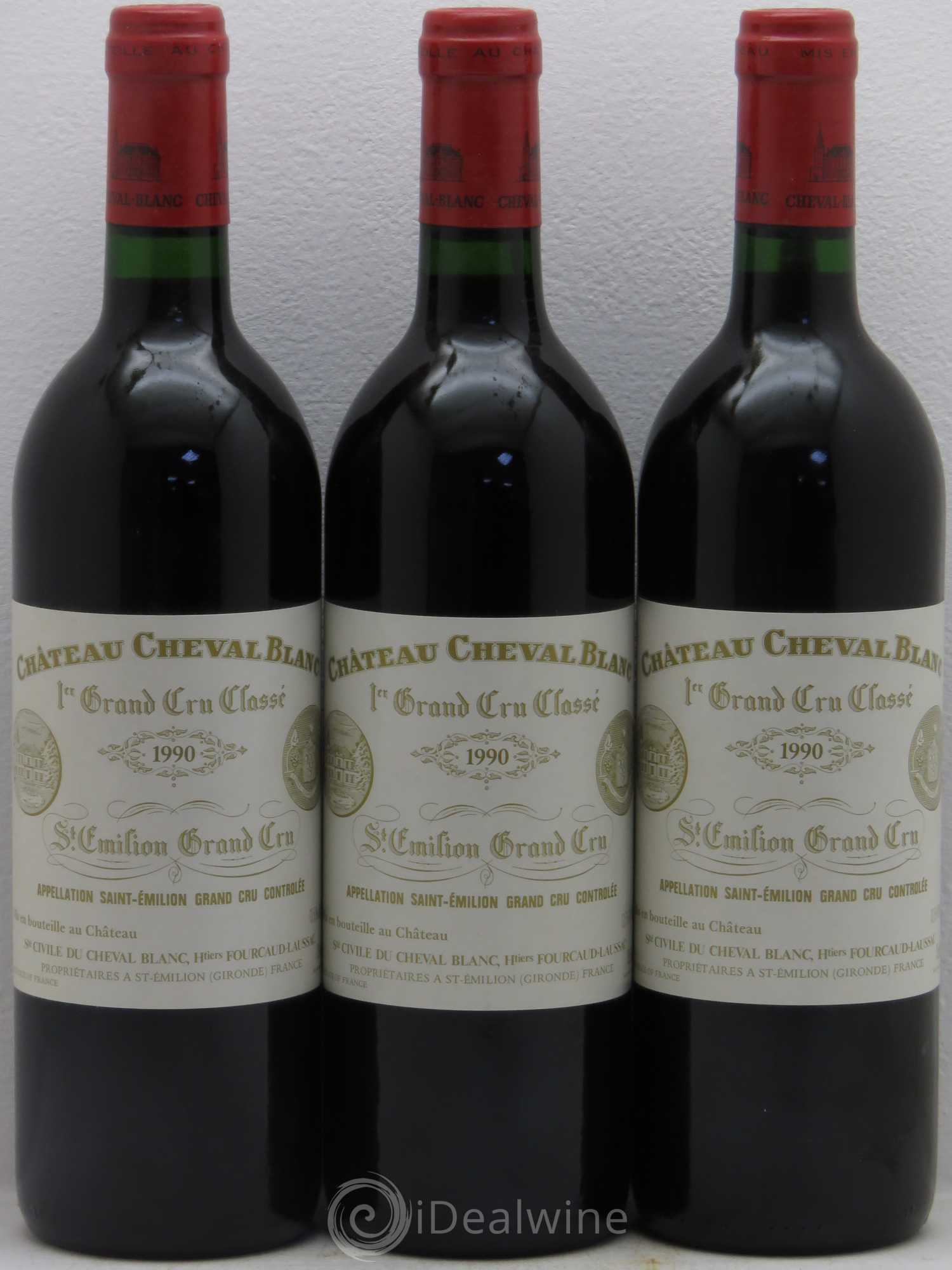 Château Cheval Blanc 1er Grand Cru Classé A 1990 - Lot de 6 bouteilles - 2