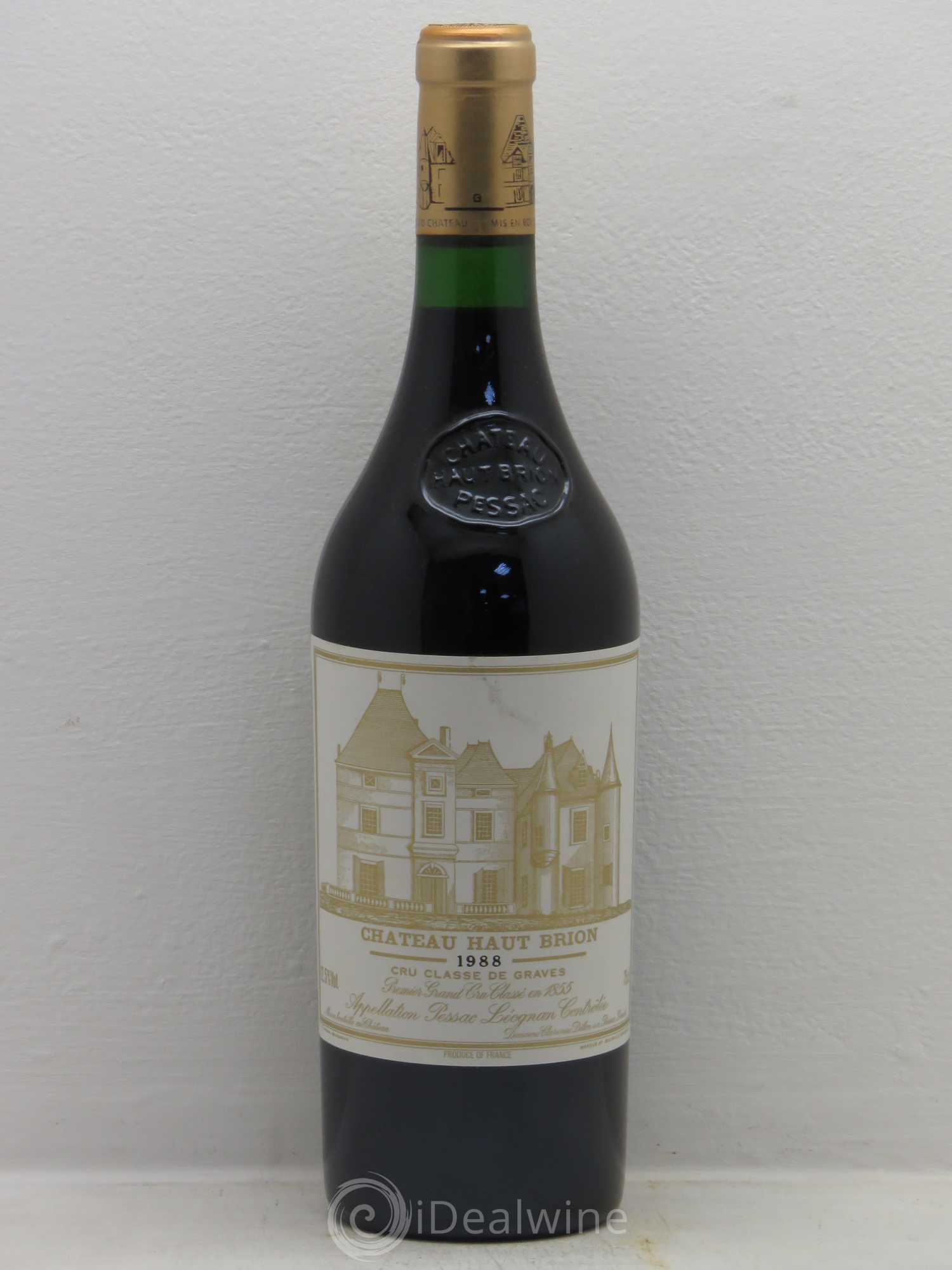 Château Haut Brion 1er Grand Cru Classé 1988 - Lot de 1 bouteille - 0