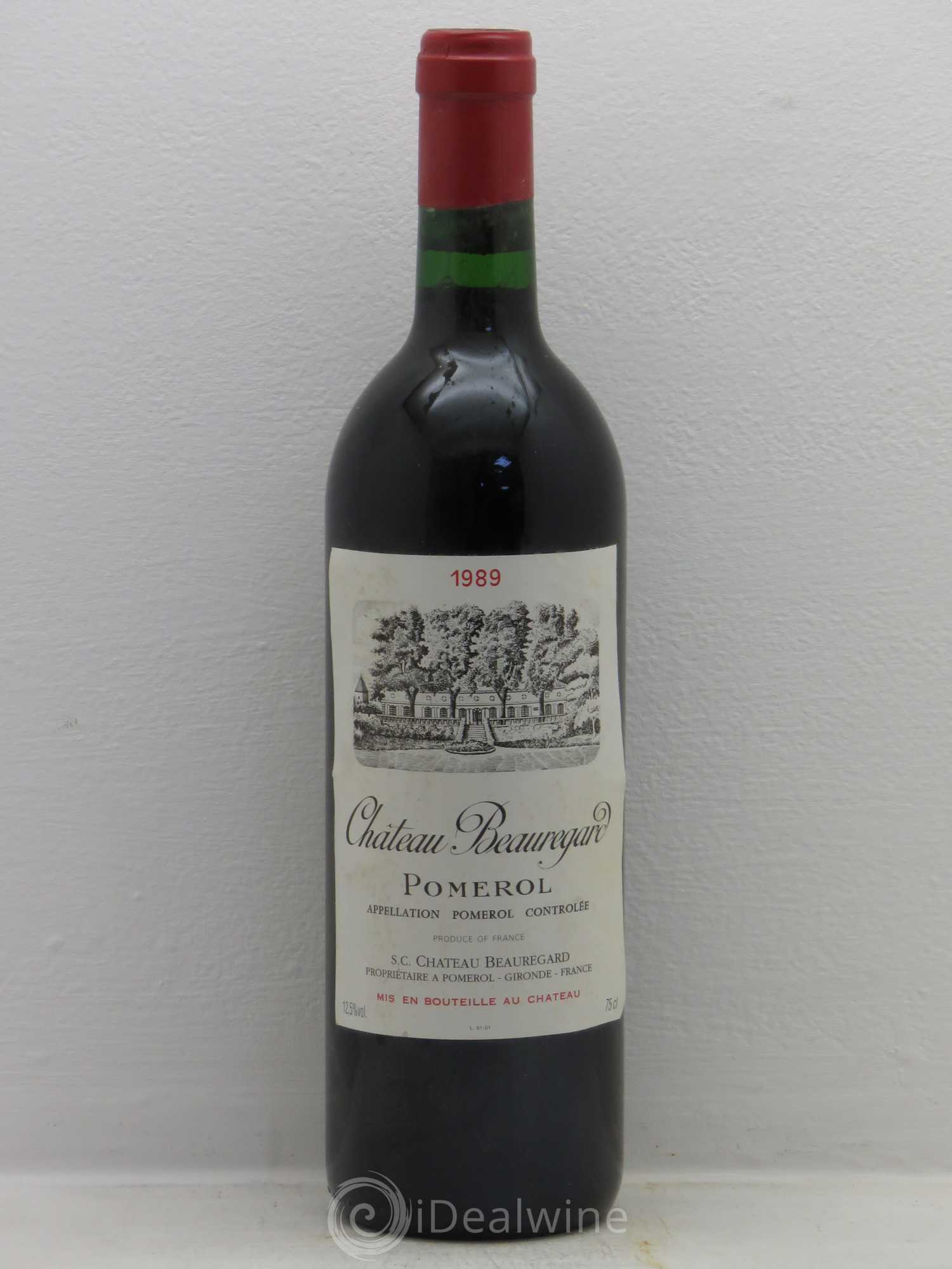 Château Beauregard 1989 - Lot de 1 bouteille - 0