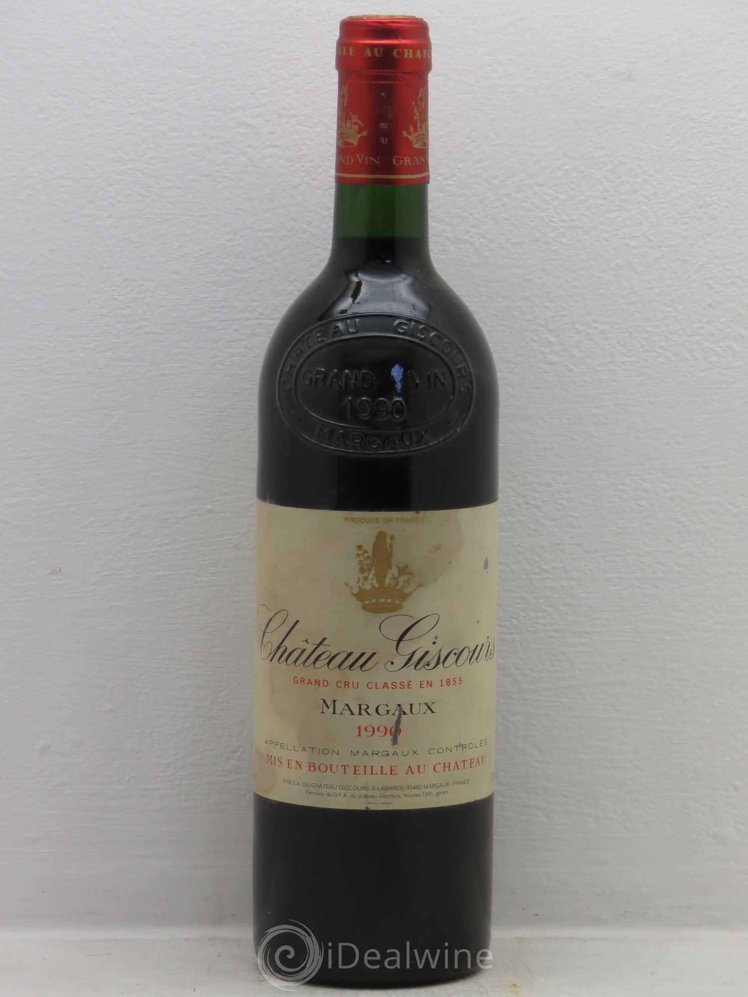 Château Giscours 3ème Grand Cru Classé 1990 - Lot de 6 bouteilles - 0