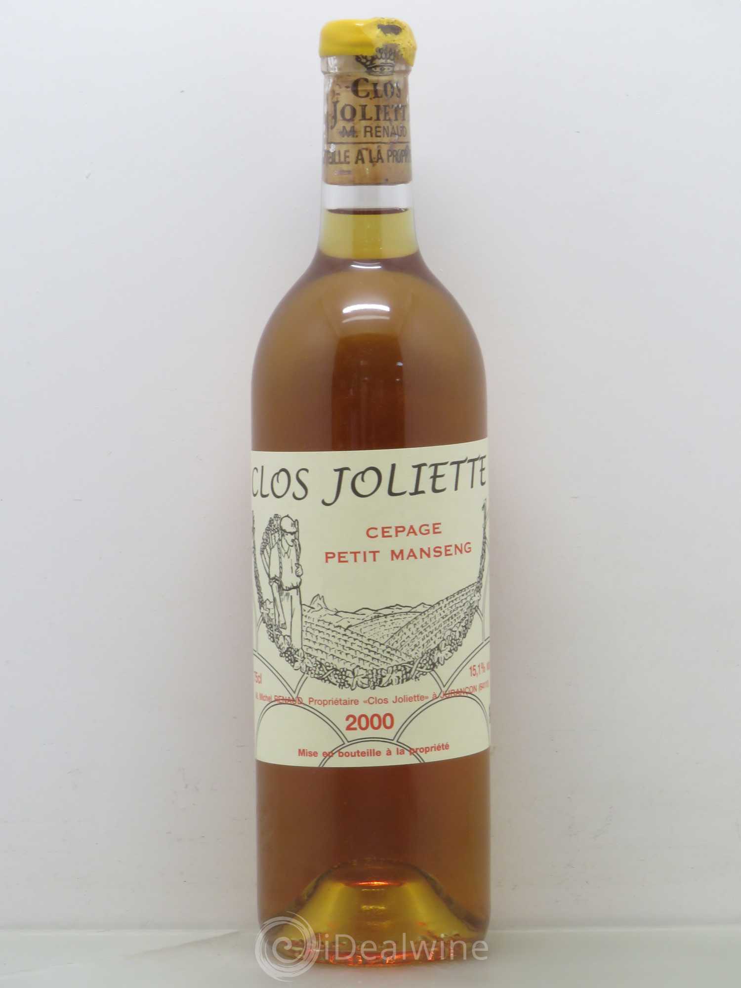 Jurançon Demi-Sec Clos Joliette 2000 - Posten von 1 Flasche - 0