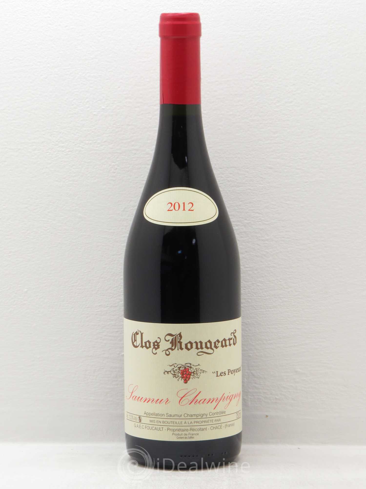 Saumur-Champigny Les Poyeux Clos Rougeard 2012 - Lot de 1 bouteille - 0
