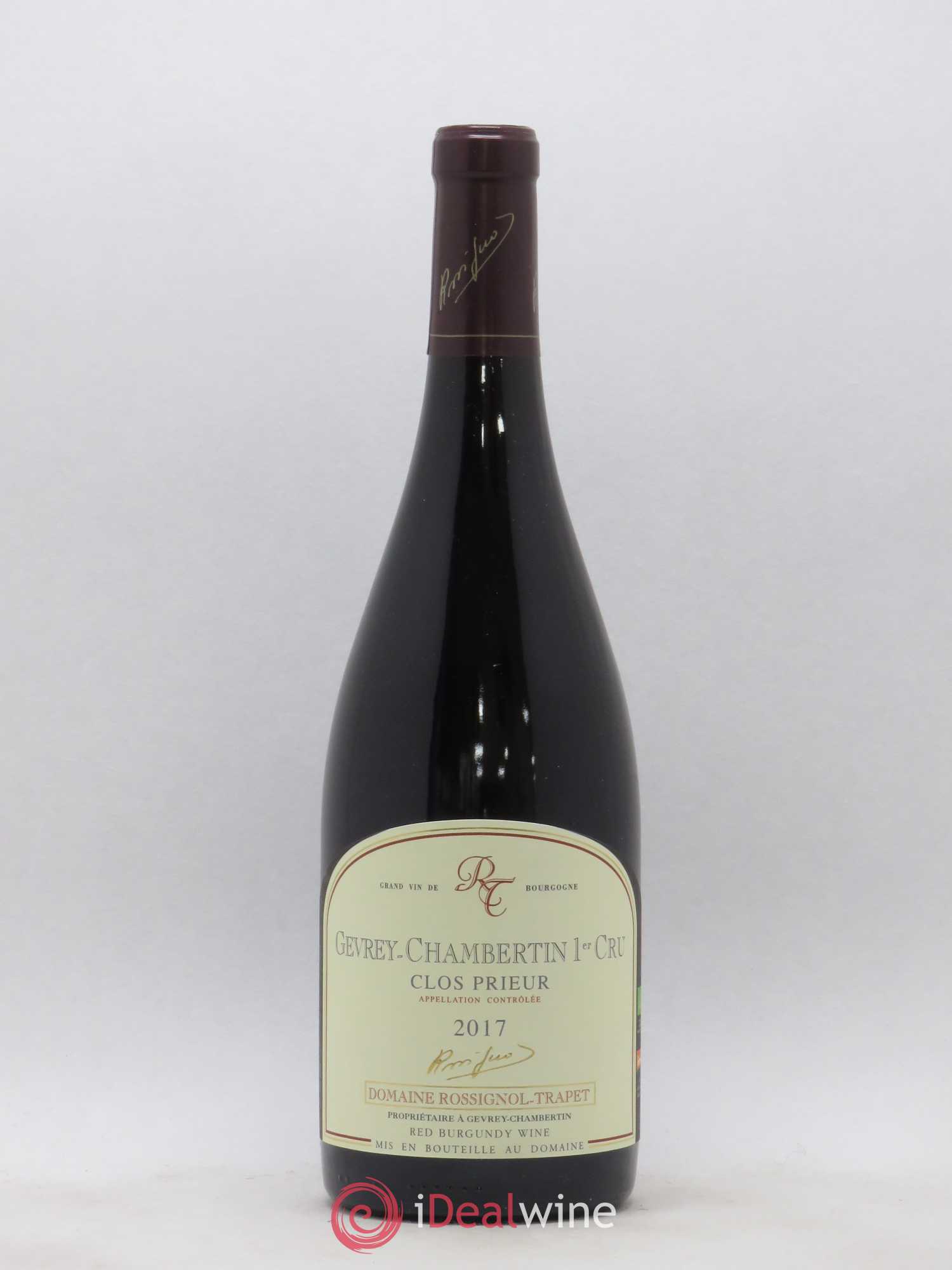 Gevrey-Chambertin 1er Cru Clos Prieur Rossignol-Trapet (Domaine) (sans prix de réserve) 2017 - Lot de 1 bouteille - 0
