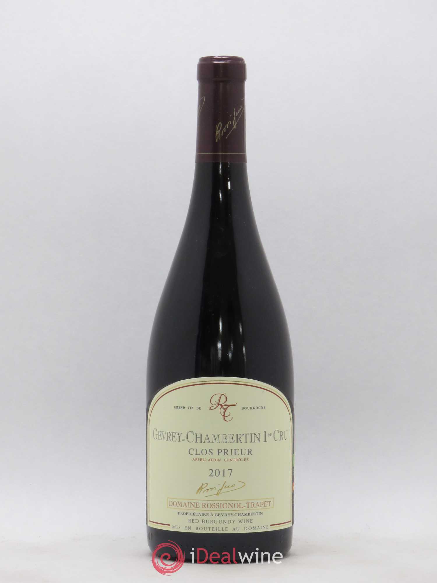 Gevrey-Chambertin 1er Cru Clos Prieur Rossignol-Trapet (Domaine) (sans prix de réserve) 2017 - Lot de 1 bouteille - 0
