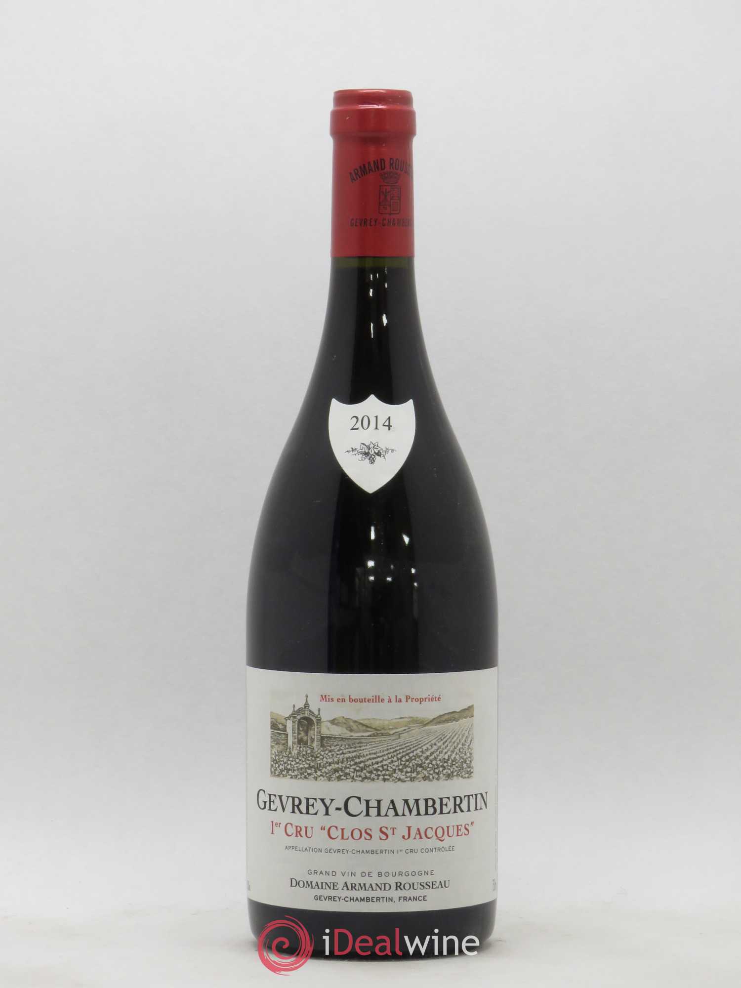 Gevrey-Chambertin 1er Cru Clos Saint-Jacques Armand Rousseau (Domaine) 2014 - Lot de 1 bouteille - 0