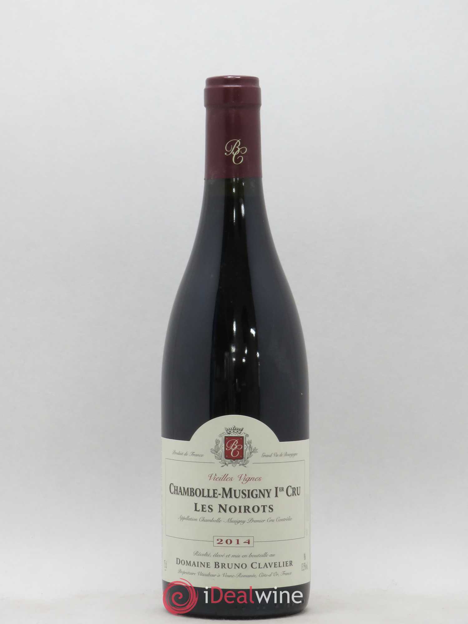 Chambolle-Musigny 1er Cru Les Noirots Domaine Bruno Clavelier 2014 - Posten von 1 Flasche - 0