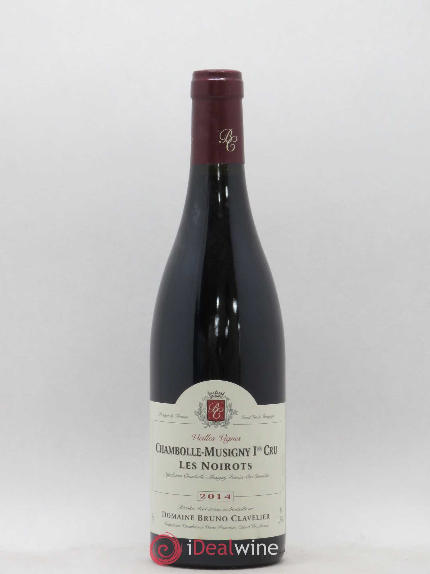 Chambolle-Musigny 1er Cru Les Noirots Domaine Bruno Clavelier (sans prix de réserve) 2014 - Posten von 1 Flasche - 0