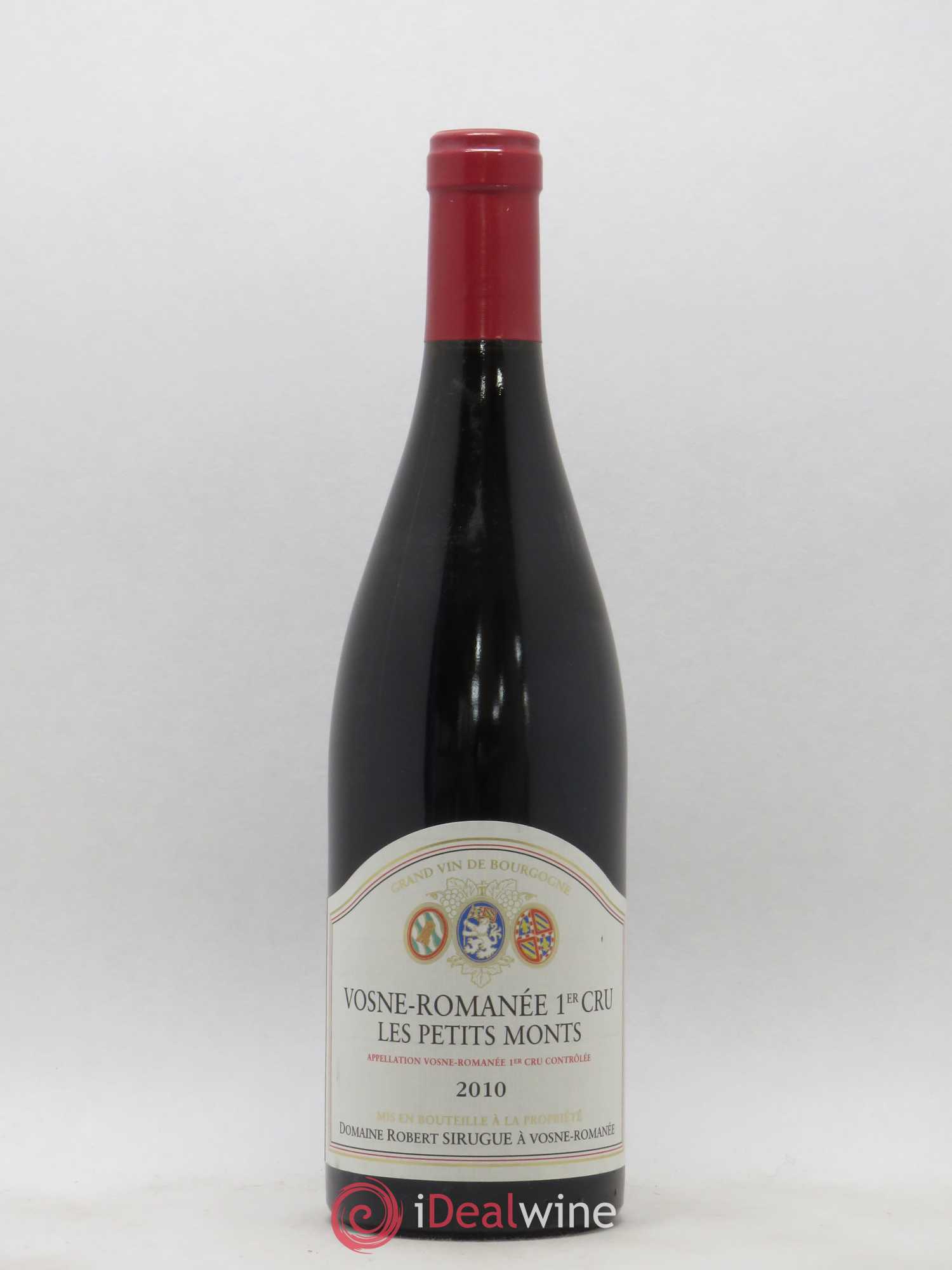 Vosne-Romanée 1er Cru Les Petits Monts Domaine Sirugue 2010 - Posten von 1 Flasche - 0