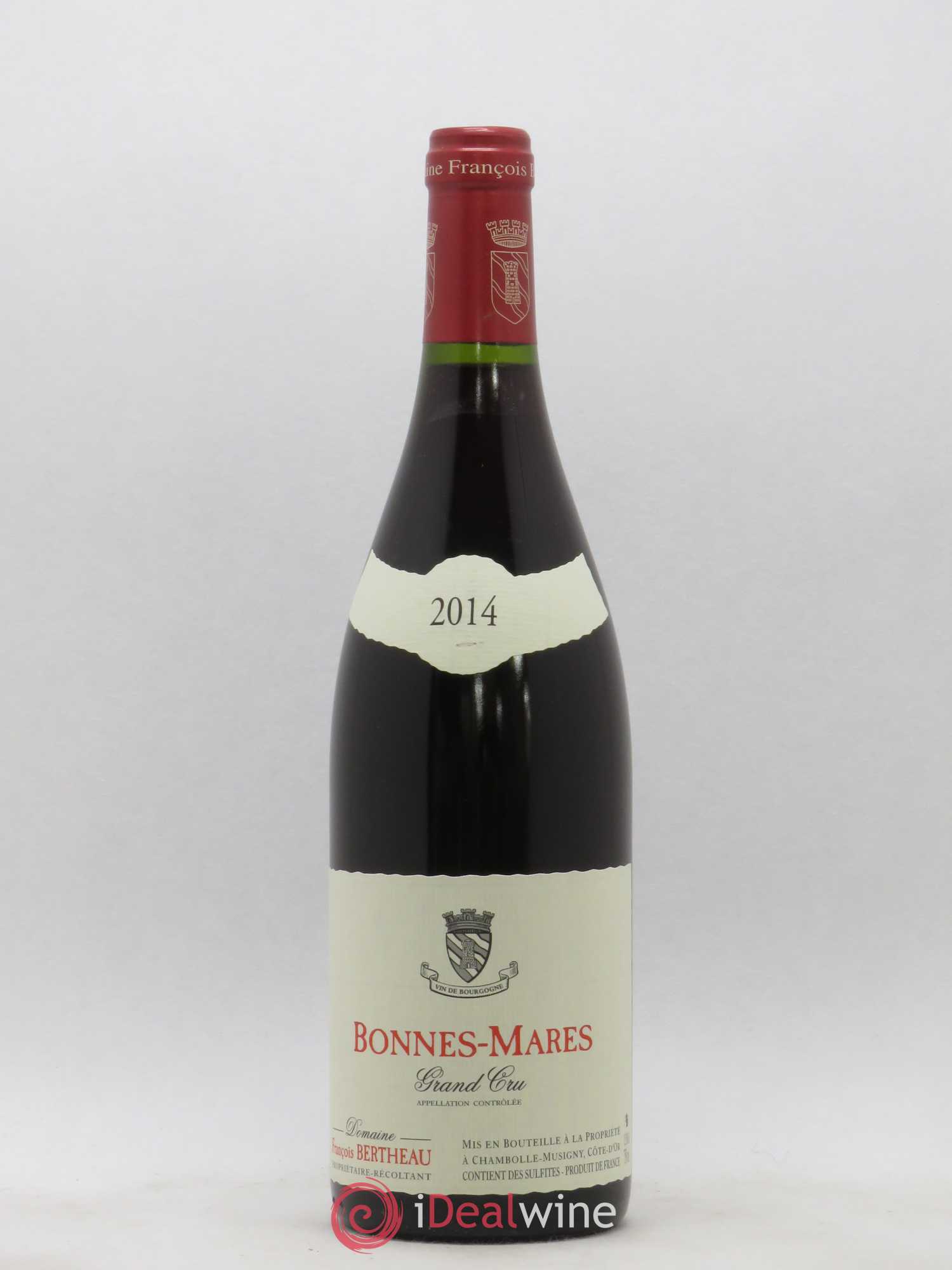 Bonnes-Mares Grand Cru Domaine Bertheau 2014 - Lot de 1 bouteille - 0