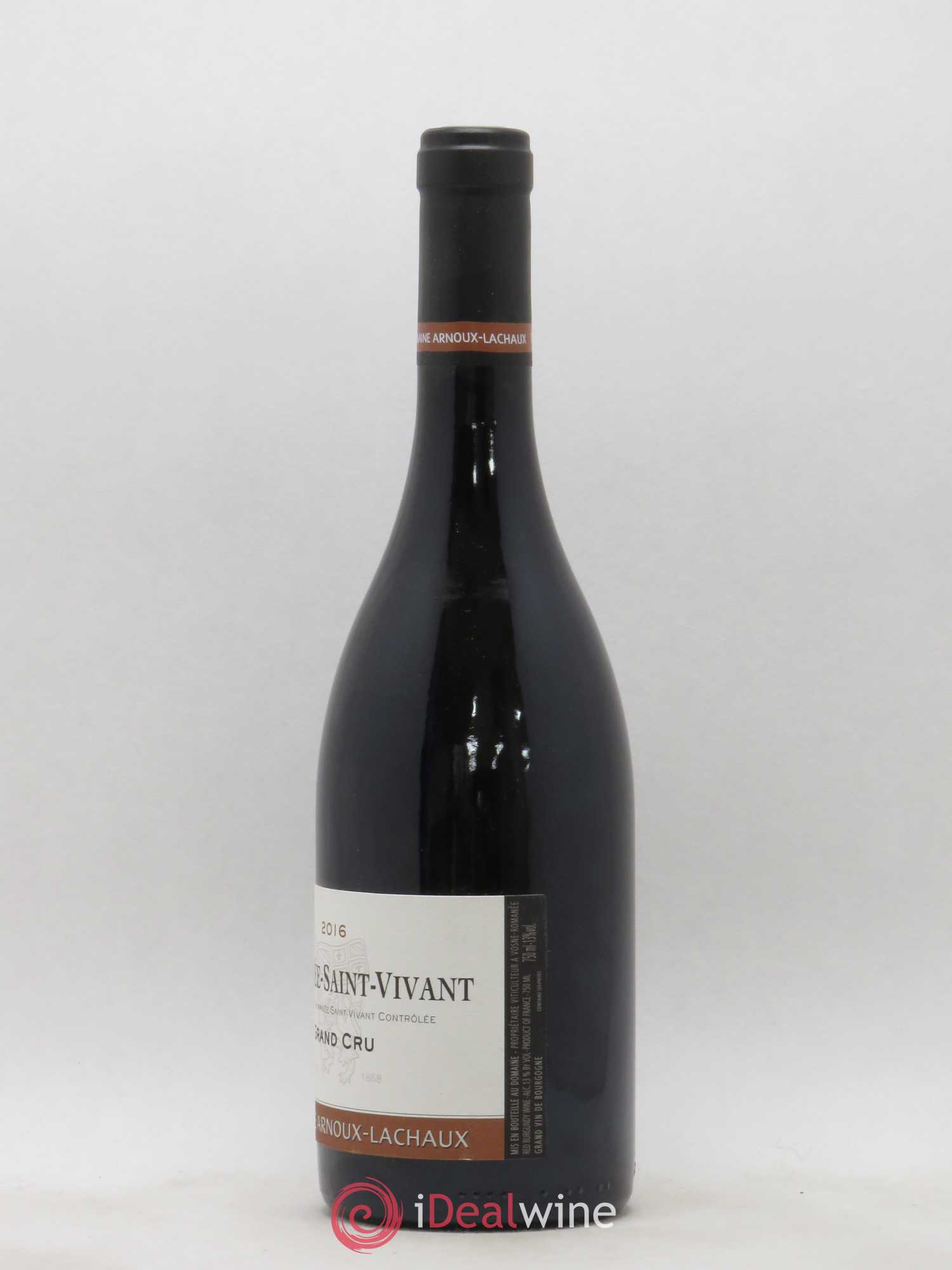 Romanée-Saint-Vivant Grand Cru Arnoux-Lachaux (Domaine) 2016 - Lot de 1 bouteille - 1