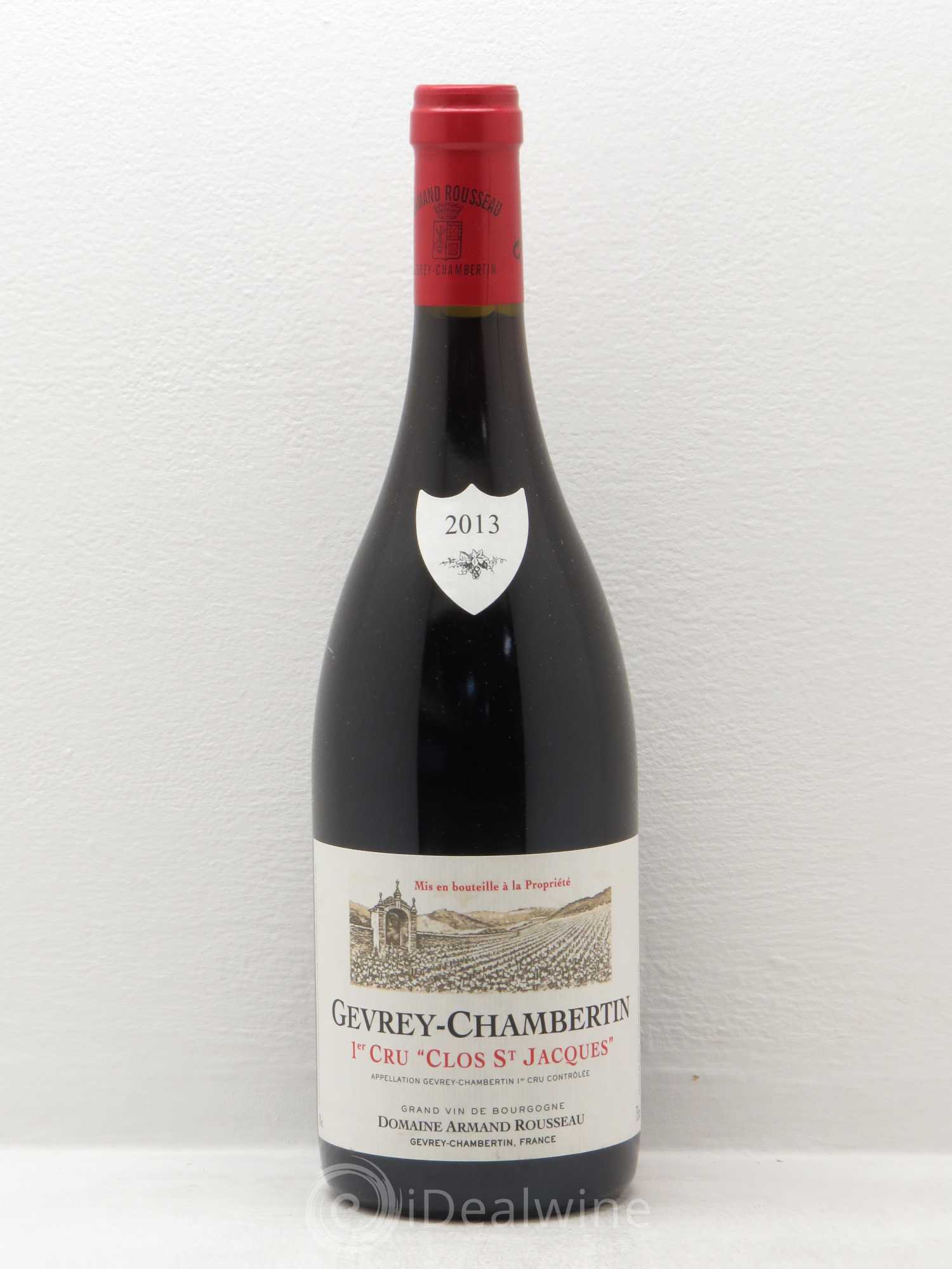Gevrey-Chambertin 1er Cru Clos Saint-Jacques Armand Rousseau (Domaine) 2013 - Lot de 1 bouteille - 0