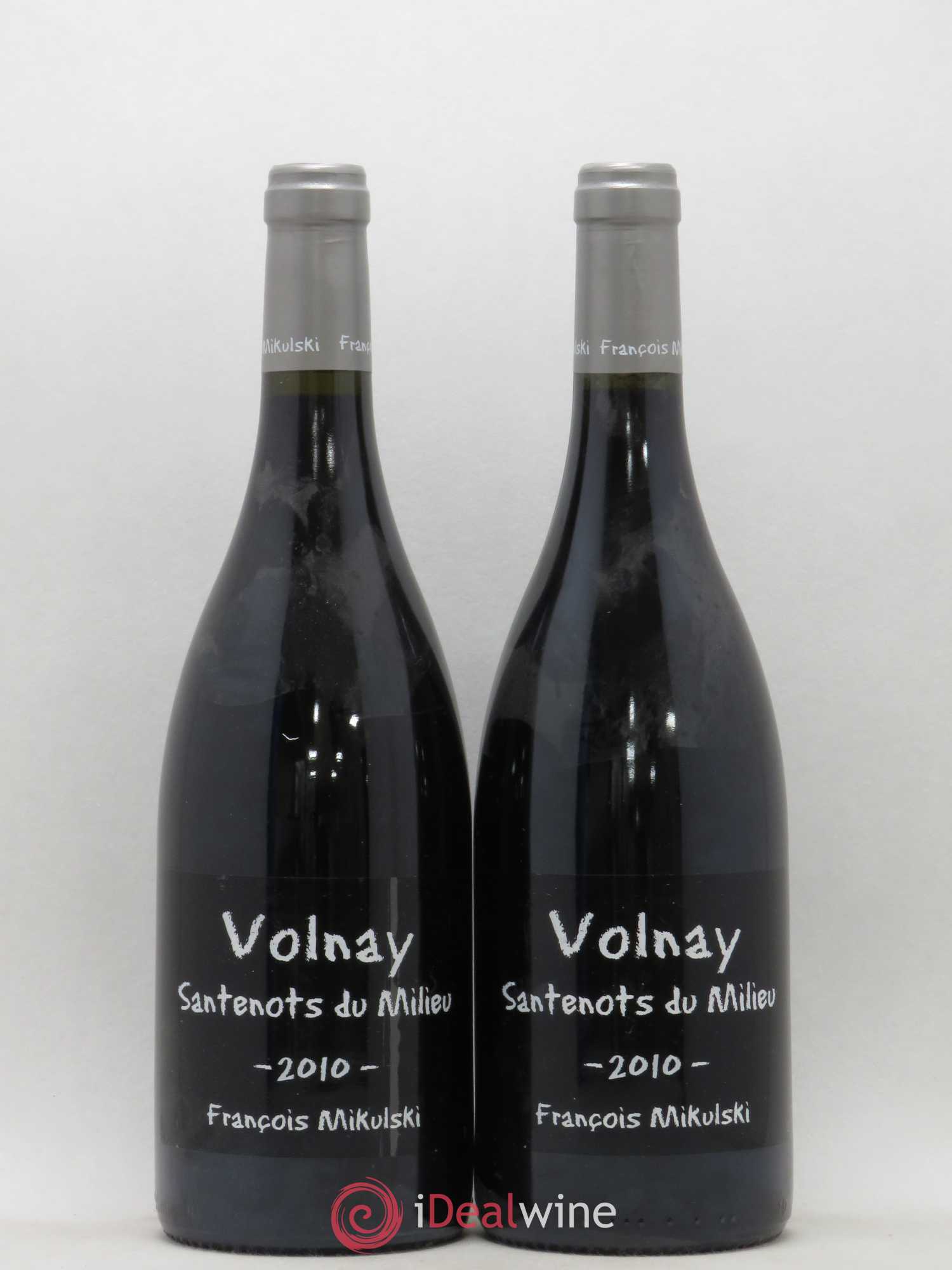 Volnay 1er Cru Santenots du Milieu François Mikulski 2010 - Lot de 2 bouteilles - 0