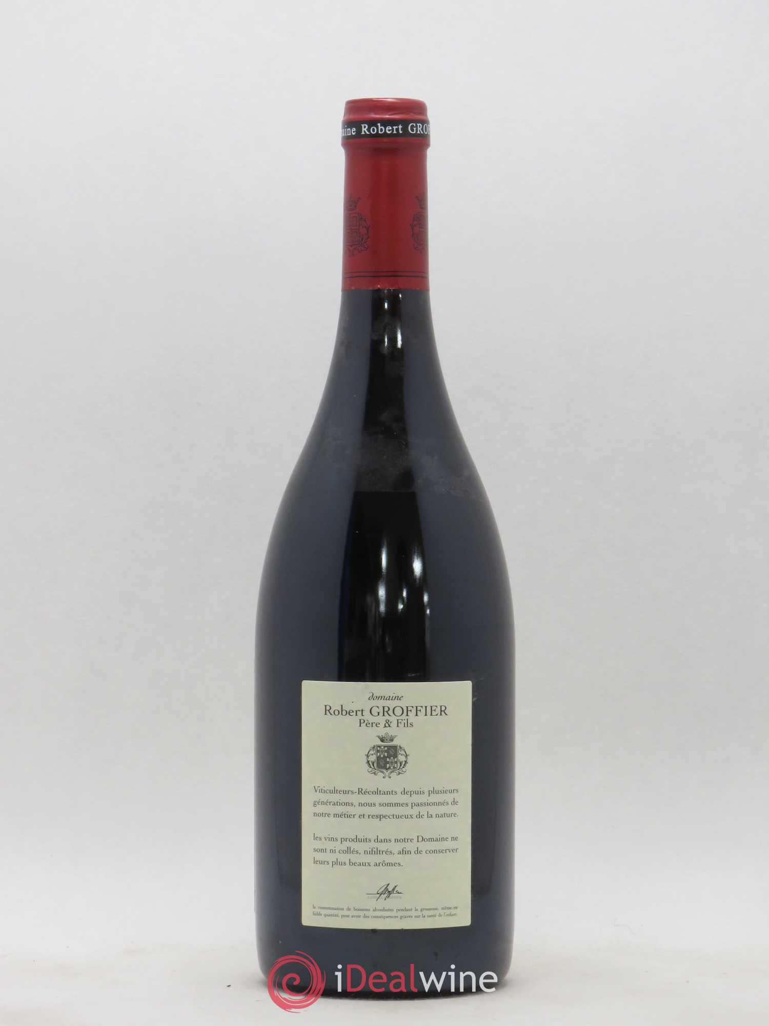 Bonnes-Mares Grand Cru Robert Groffier Père & Fils (Domaine) 2012 - Lot de 1 bouteille - 1